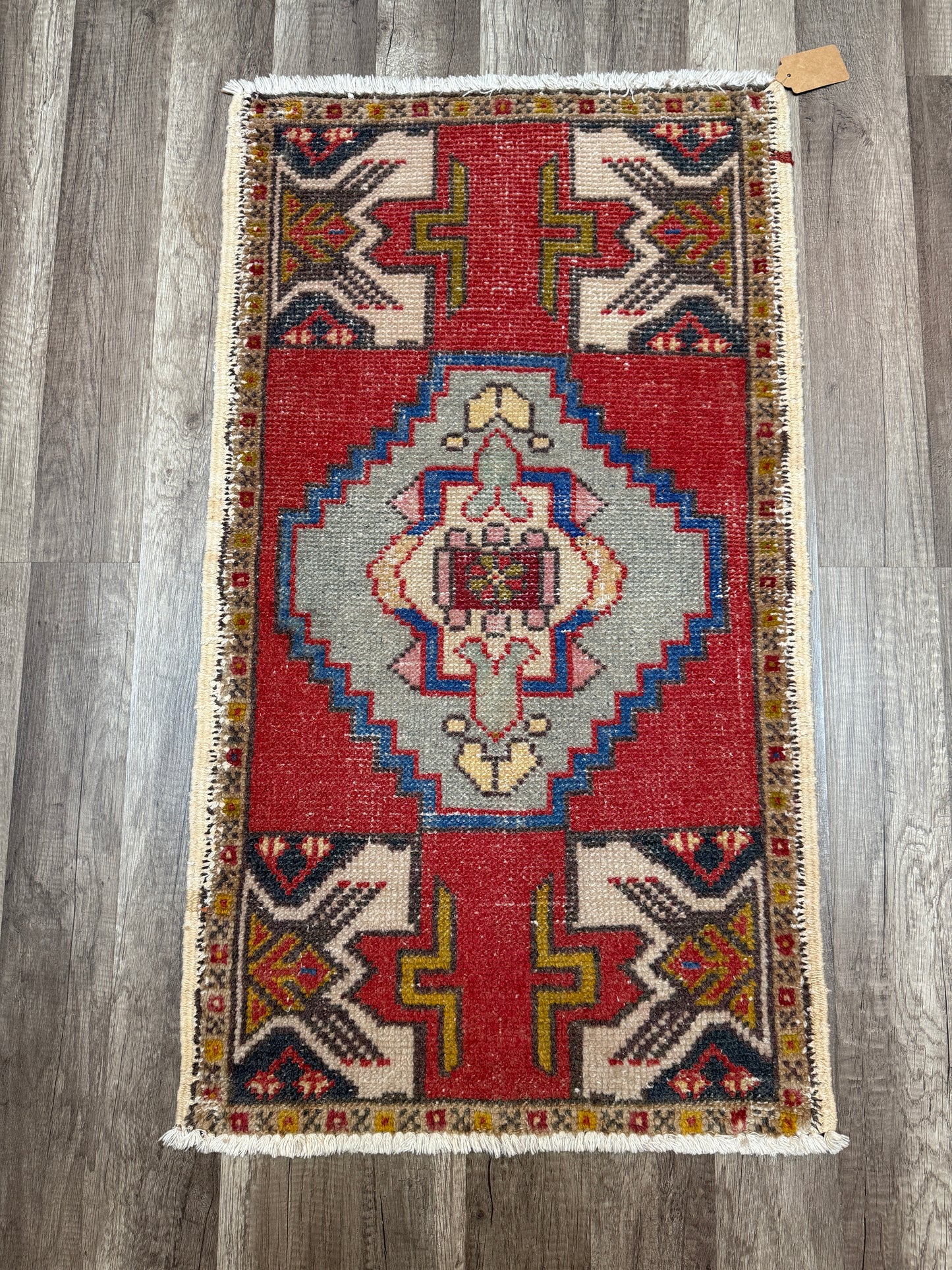 Vintage Turkish Mini Rug 1.8’x3.2' - No. 692