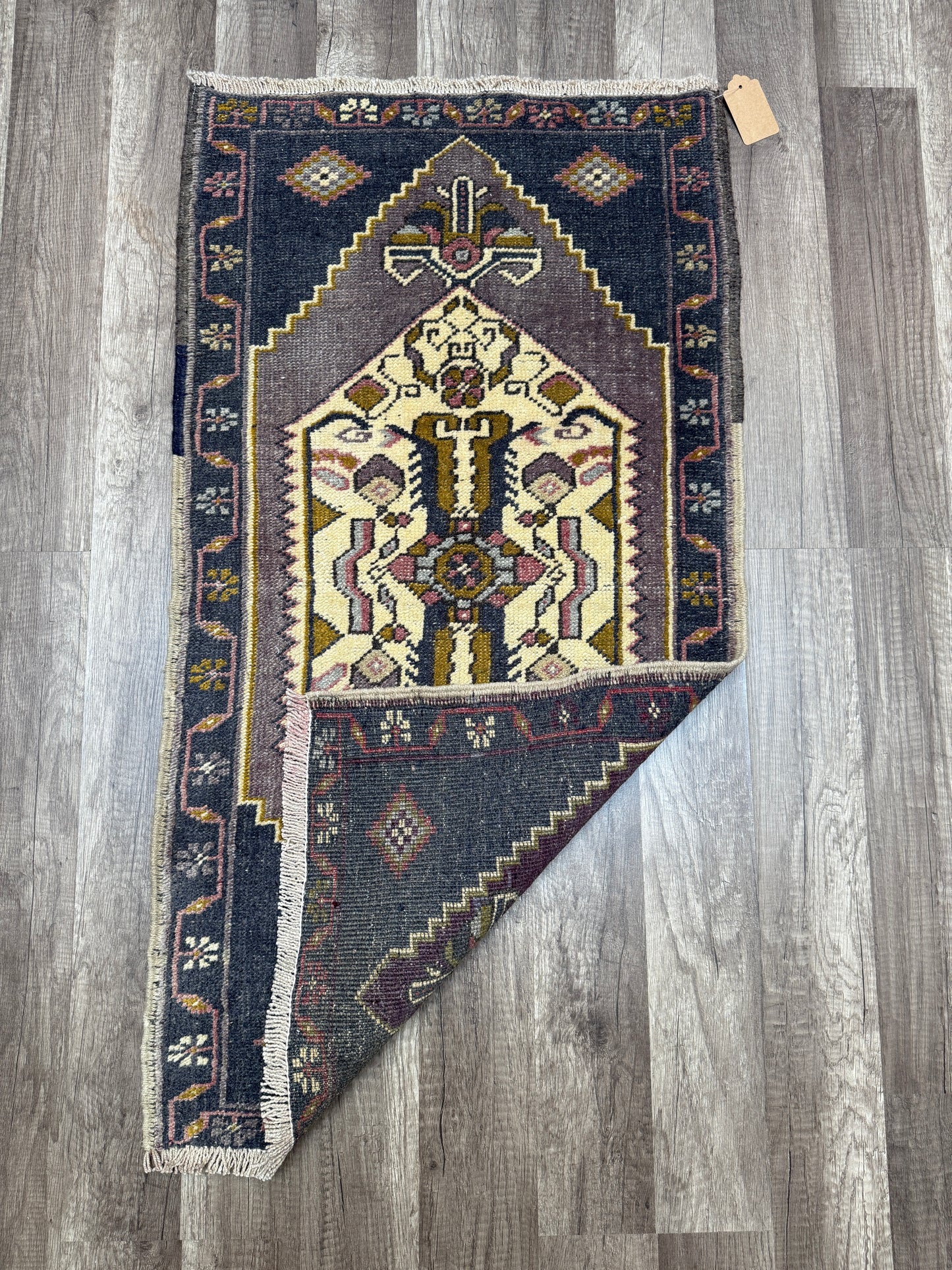 Vintage Turkish Mini Rug 1.8’x3.4' - No. 702