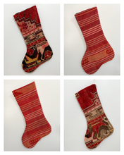 Load image into Gallery viewer, No. S132 - Vintage Turkish Rug Christmas Stocking
