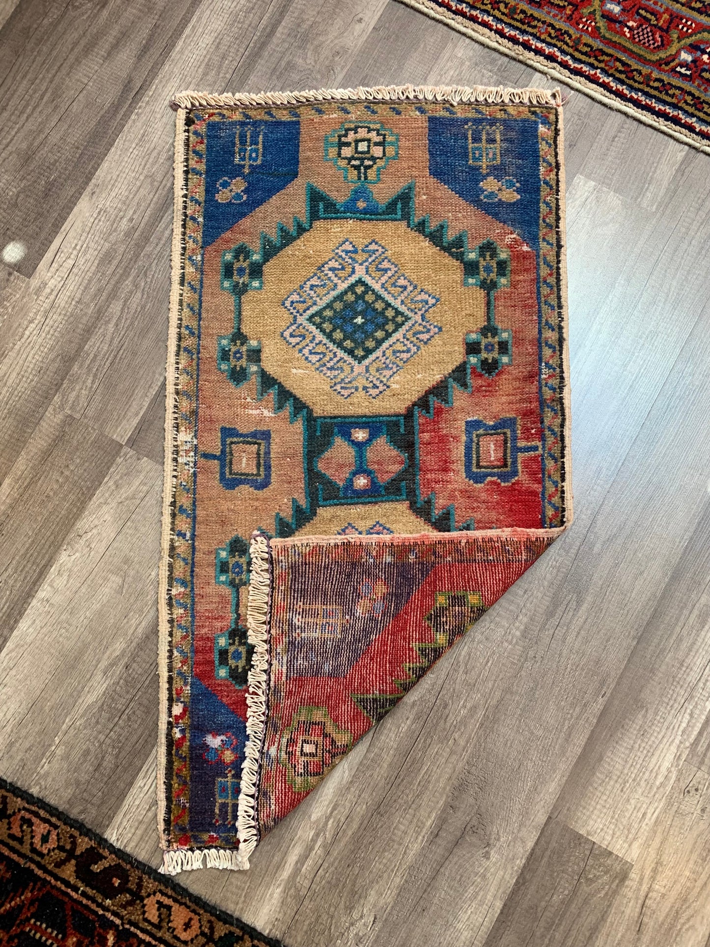 Vintage Turkish Mini Rug 1.5’x3' - No. 672