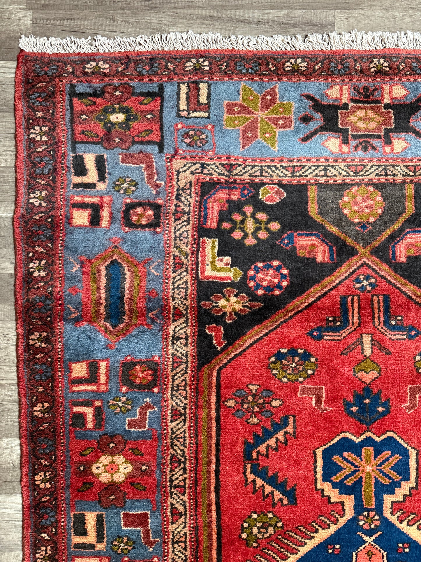 Vintage Persian Style Rug No. A1207 - 4.2’x7.0'