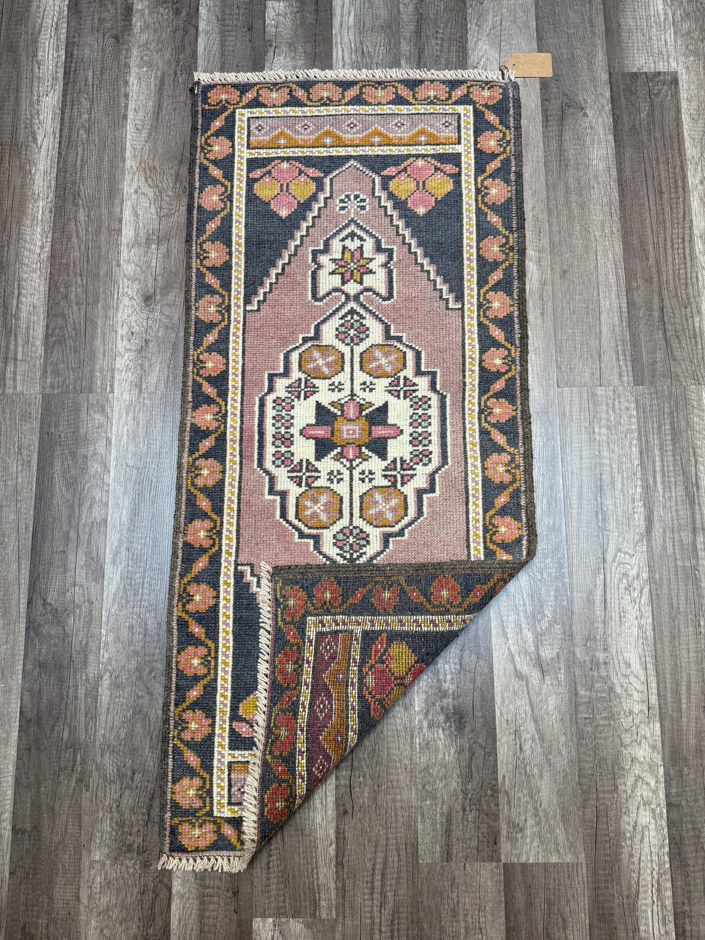 Vintage Turkish Mini Rug 1.6’x3.6' - No. 706