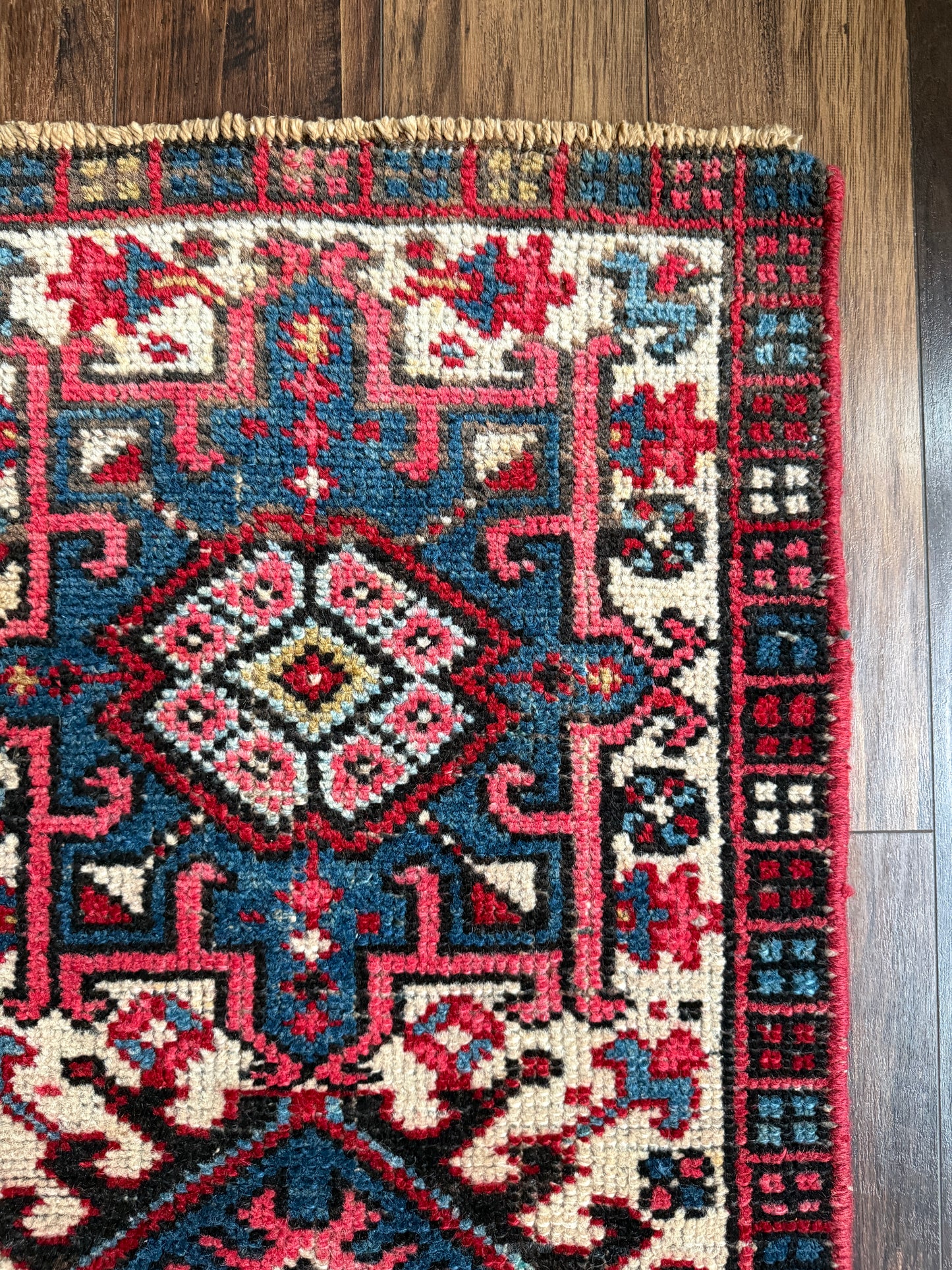 Vintage Persian Karajeh Mini Rug 1.8’x3.5' - No. 726