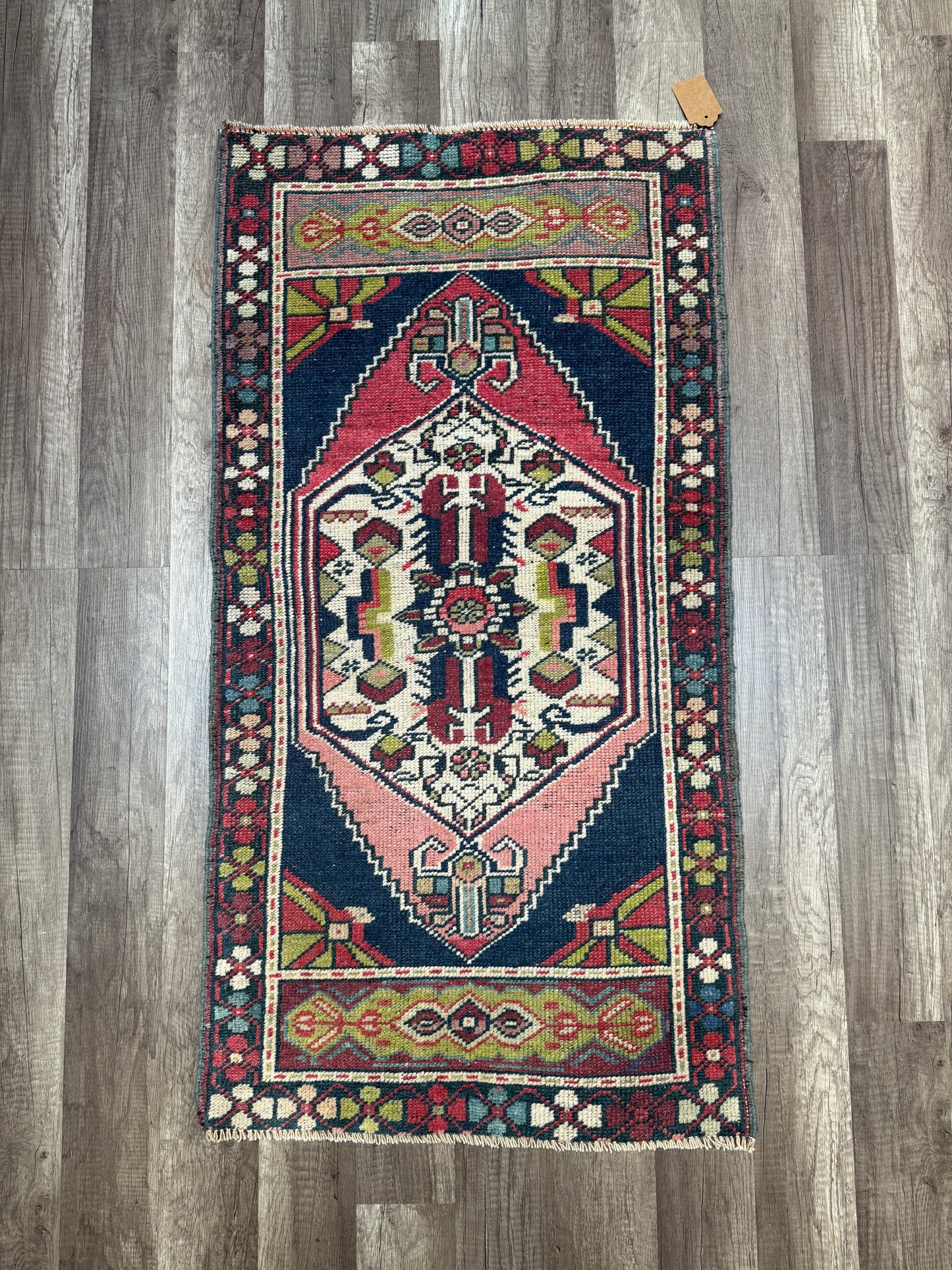 Vintage Turkish Mini Rug 1.9’x3.6' - No. 686