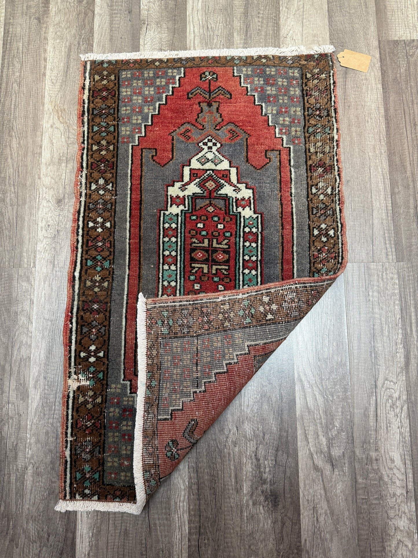 Vintage Turkish Mini Rug 1.8’x3' - No. 690