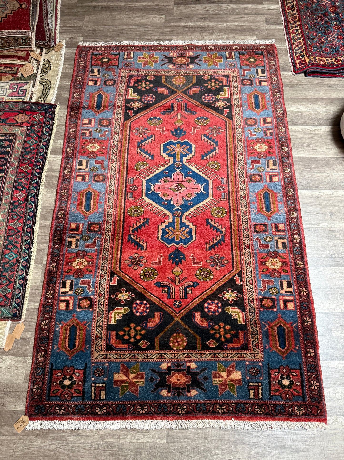 Vintage Persian Style Rug No. A1207 - 4.2’x7.0'