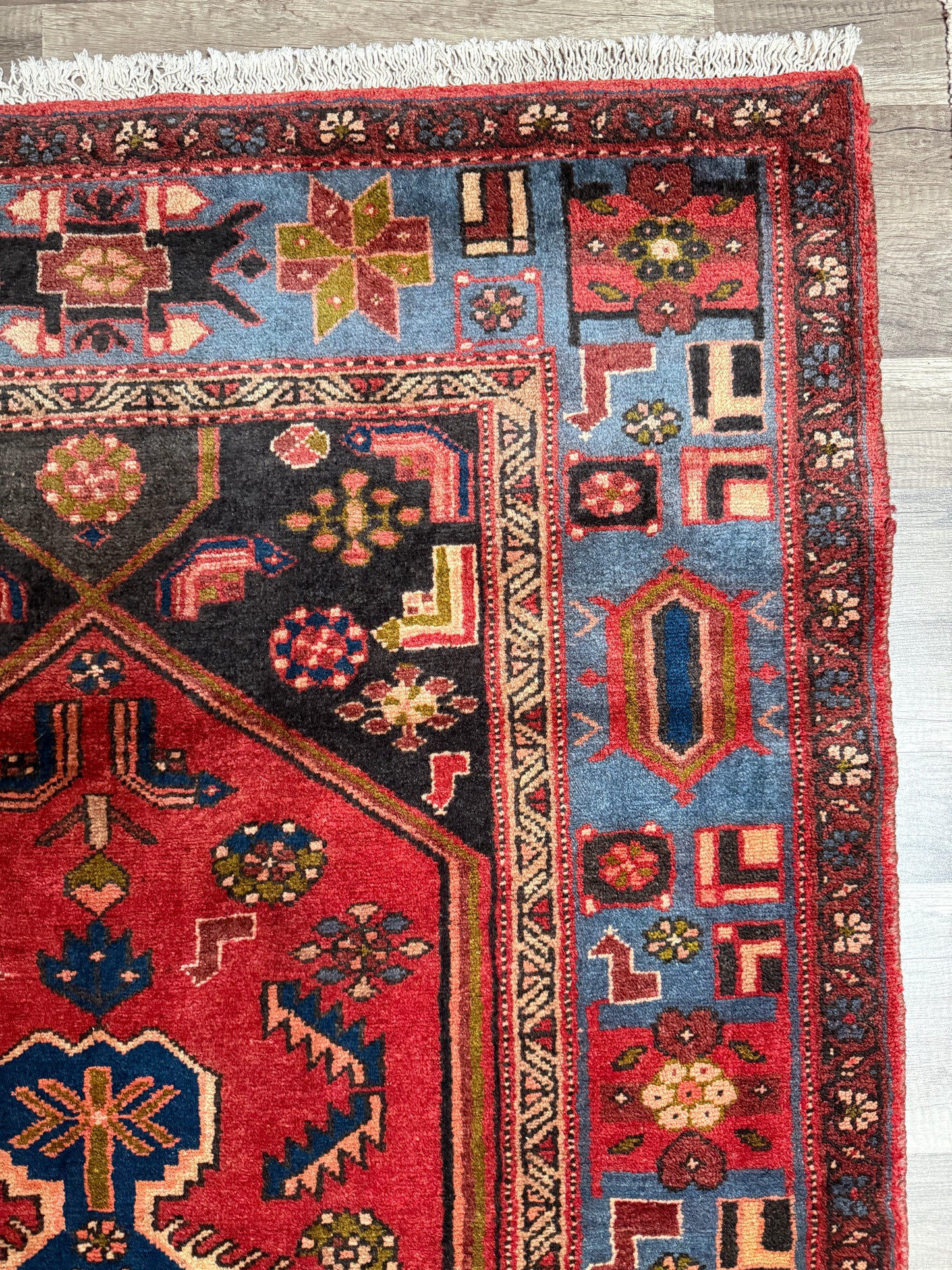 Vintage Persian Style Rug No. A1207 - 4.2’x7.0'