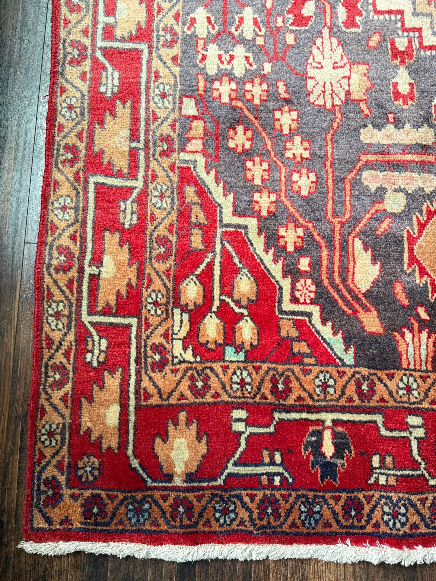 Vintage Persian Style Rug No. A1208 - 4.3’x6.7’