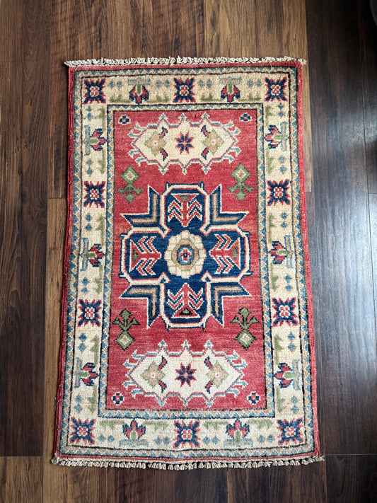 Vintage Afghan Mini Rug 2.1’x3.4' - No. 718