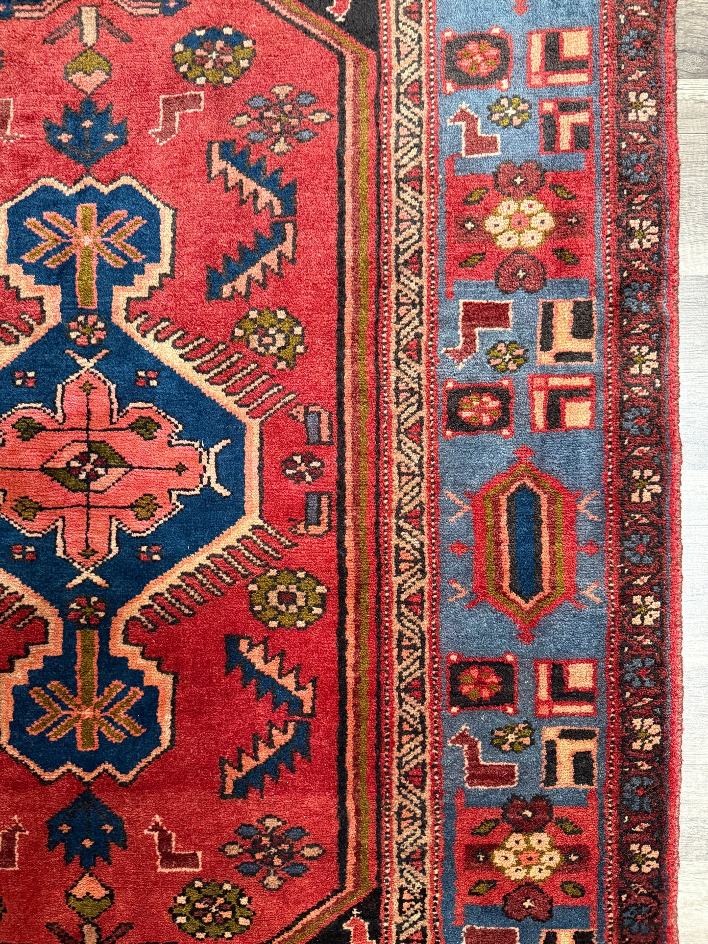 Vintage Persian Style Rug No. A1207 - 4.2’x7.0'