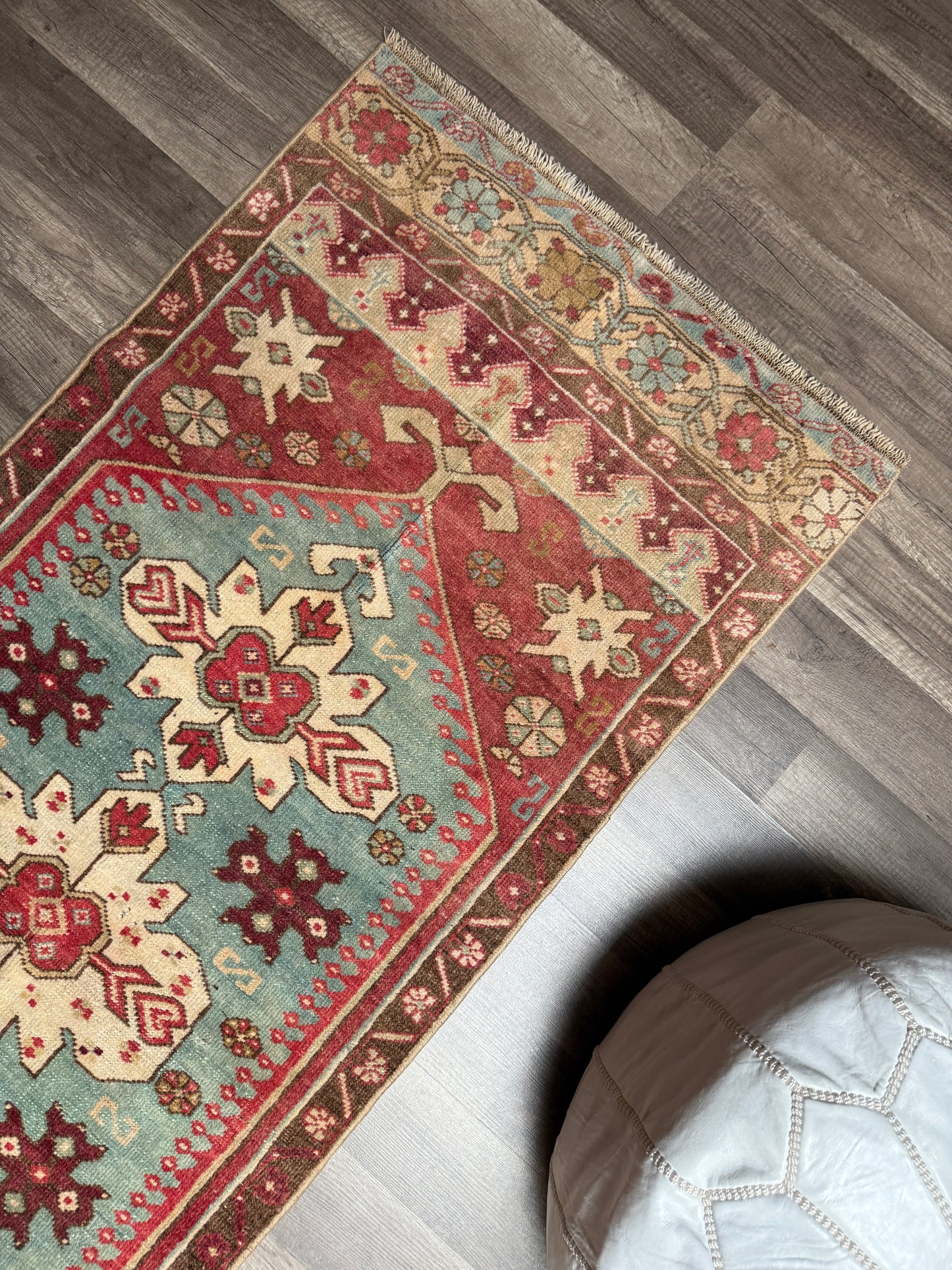 Vintage Turkish Rug No. R1216 - 2.4’x6.1’