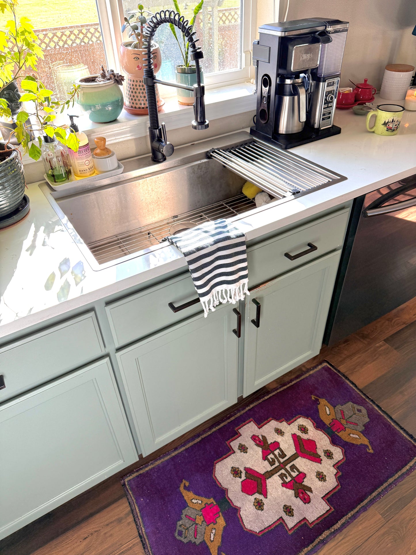 Vintage Turkish Mini Rug 1.8’x3.5' - No. 730