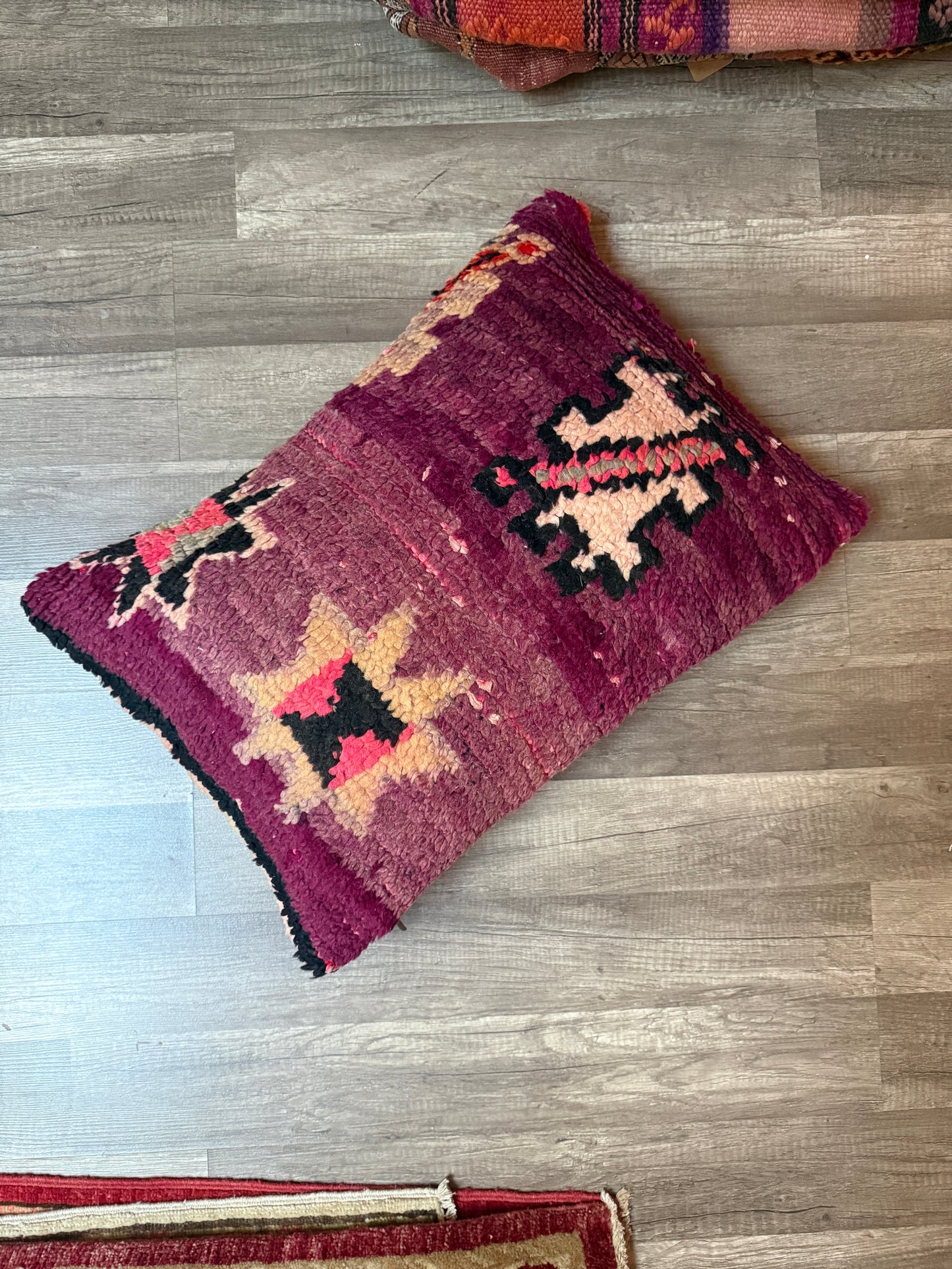 No. P418 - 16" X 23" Moroccan Rug Pillow Cover
