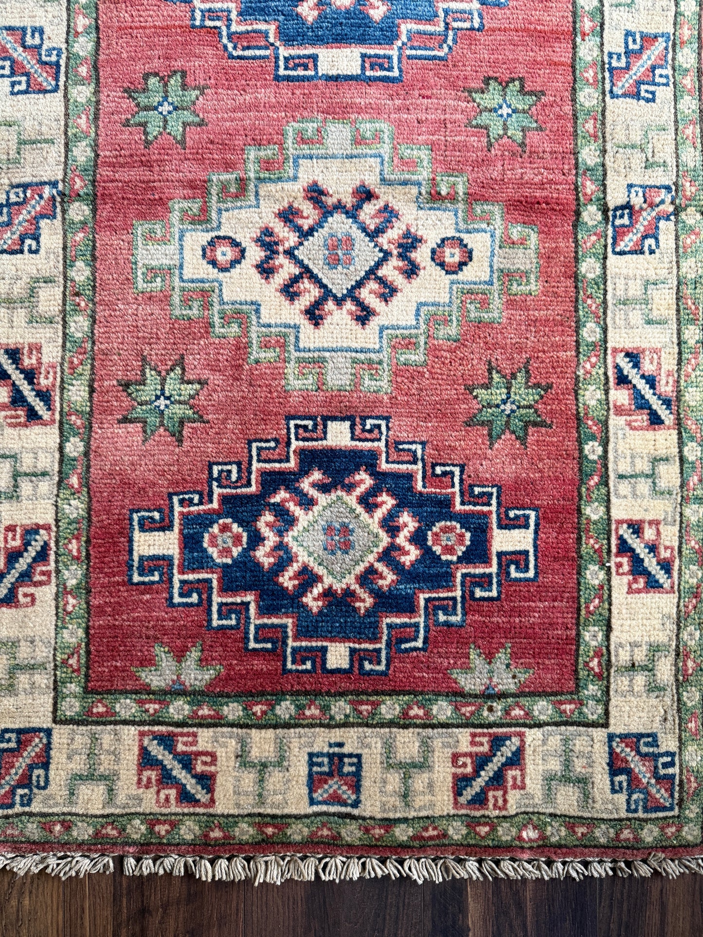Vintage Afghan Mini Rug 2’x3.2' - No. 714