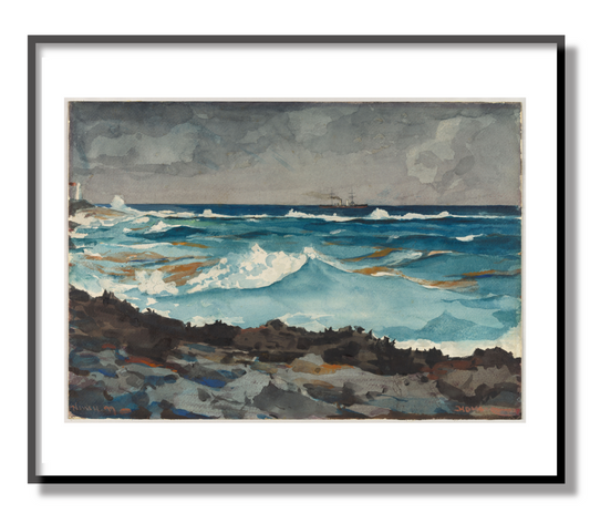 Shore and Surf Giclée Print