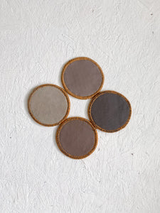 No. C110 - Rug Remnant Coaster Set