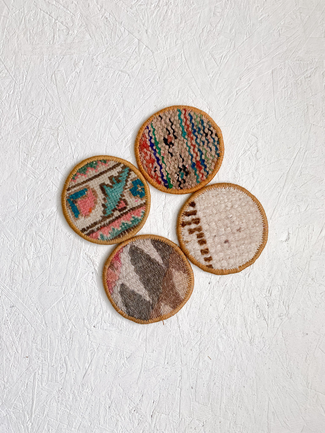 No. C107 - Mug Rug Remnant Coaster Set