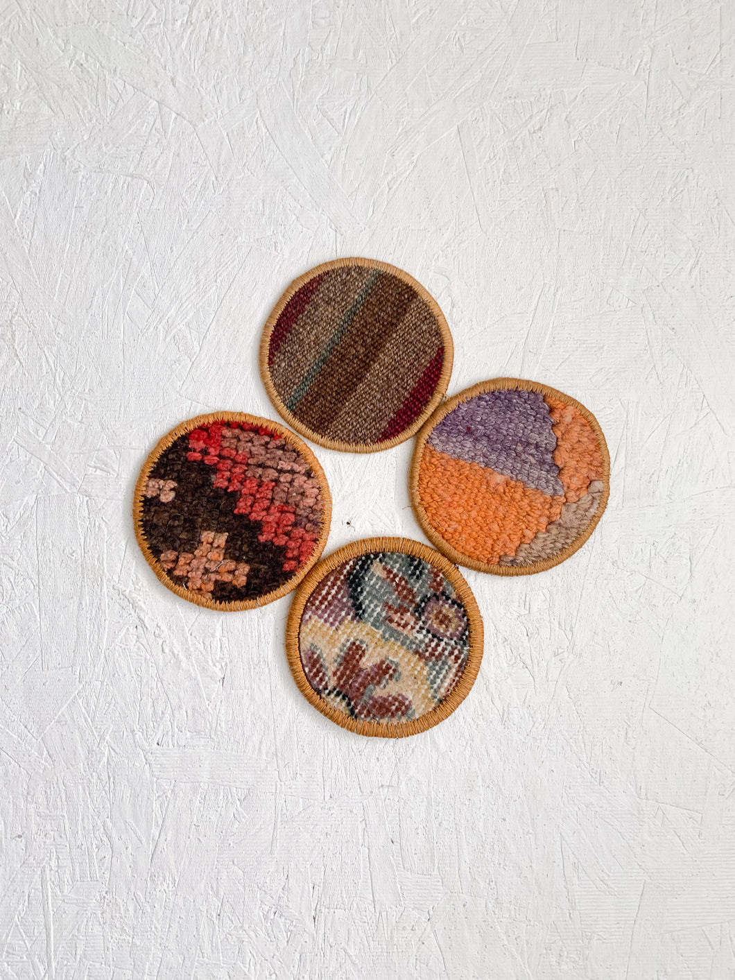 No. C102 - Mug Rug Remnant Coaster Set