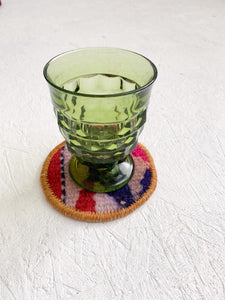 No. C110 - Rug Remnant Coaster Set