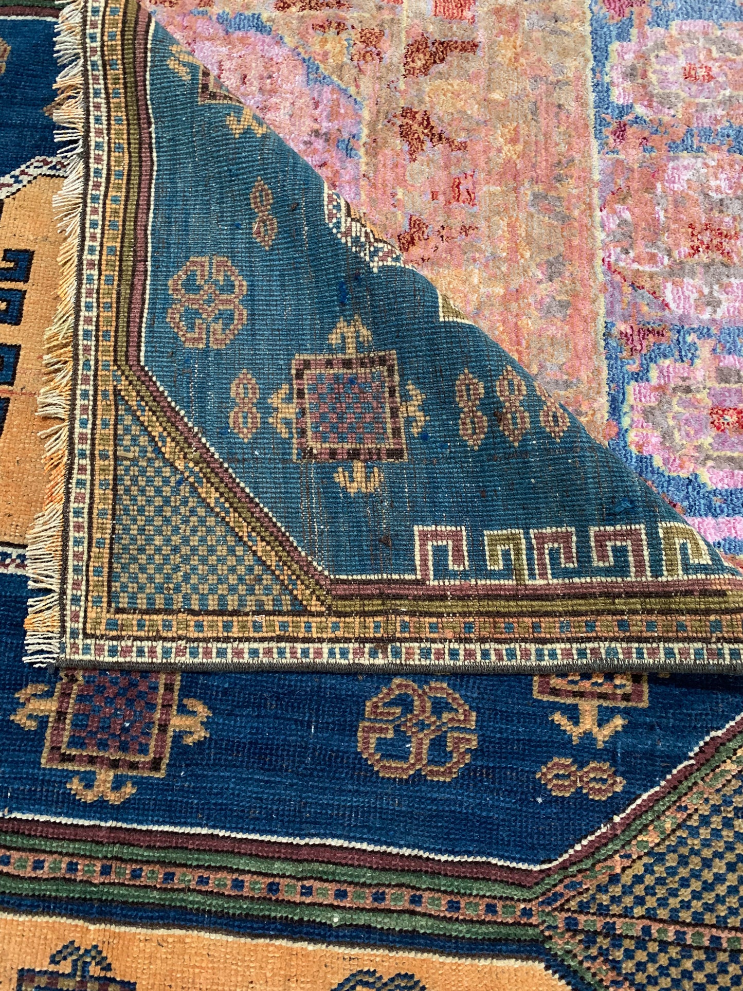 No. A1141- 3.4' x 7.2' Vintage Turkish Taspinar Area Rug