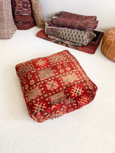 Load image into Gallery viewer, Moroccan Rug Floor Pouf / Pet Bed #346
