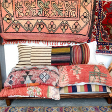 Load image into Gallery viewer, No. P287 - 12&quot; X 36&quot; Turkish Rug Pillow Cover
