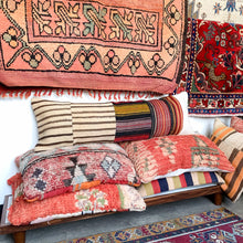 Load image into Gallery viewer, No. P287 - 12&quot; X 36&quot; Turkish Rug Pillow Cover
