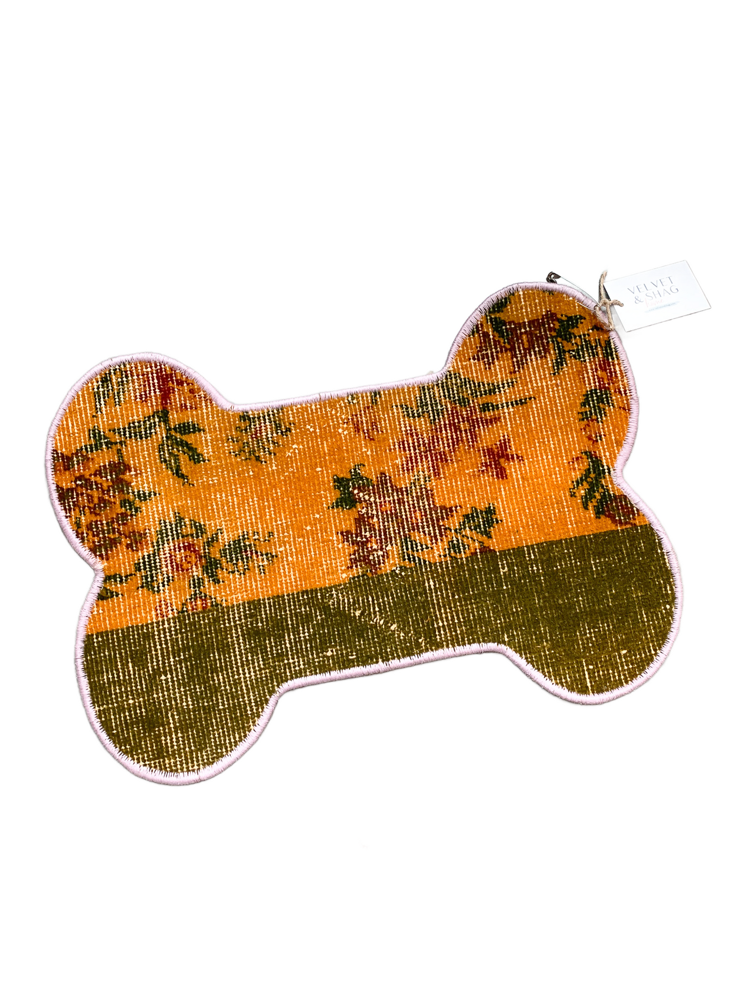 No. DM128 - Vintage Turkish Rug Pet Mat