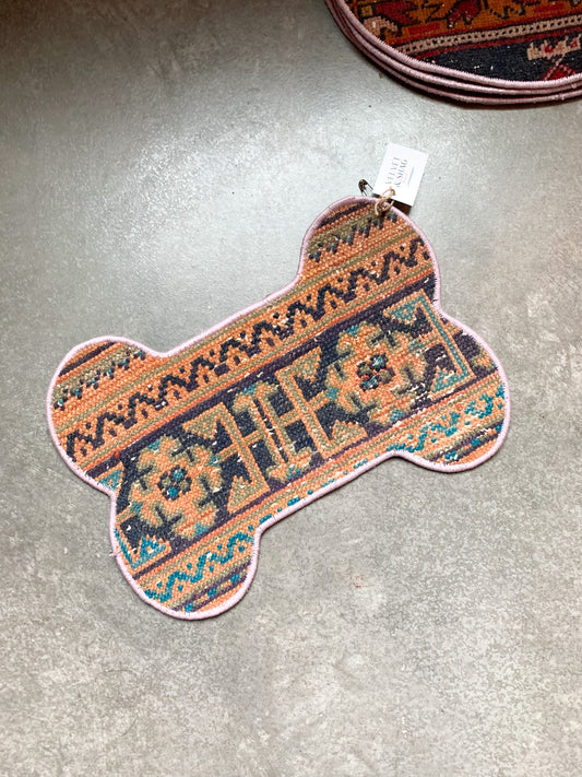 No. DM127 - Vintage Turkish Rug Pet Mat