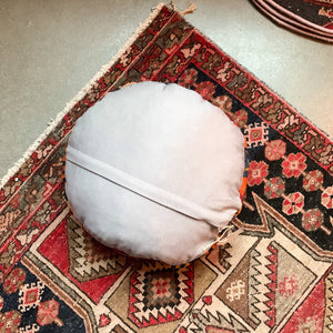 No. P291 - 16" Round Turkish Rug Pillow Cover