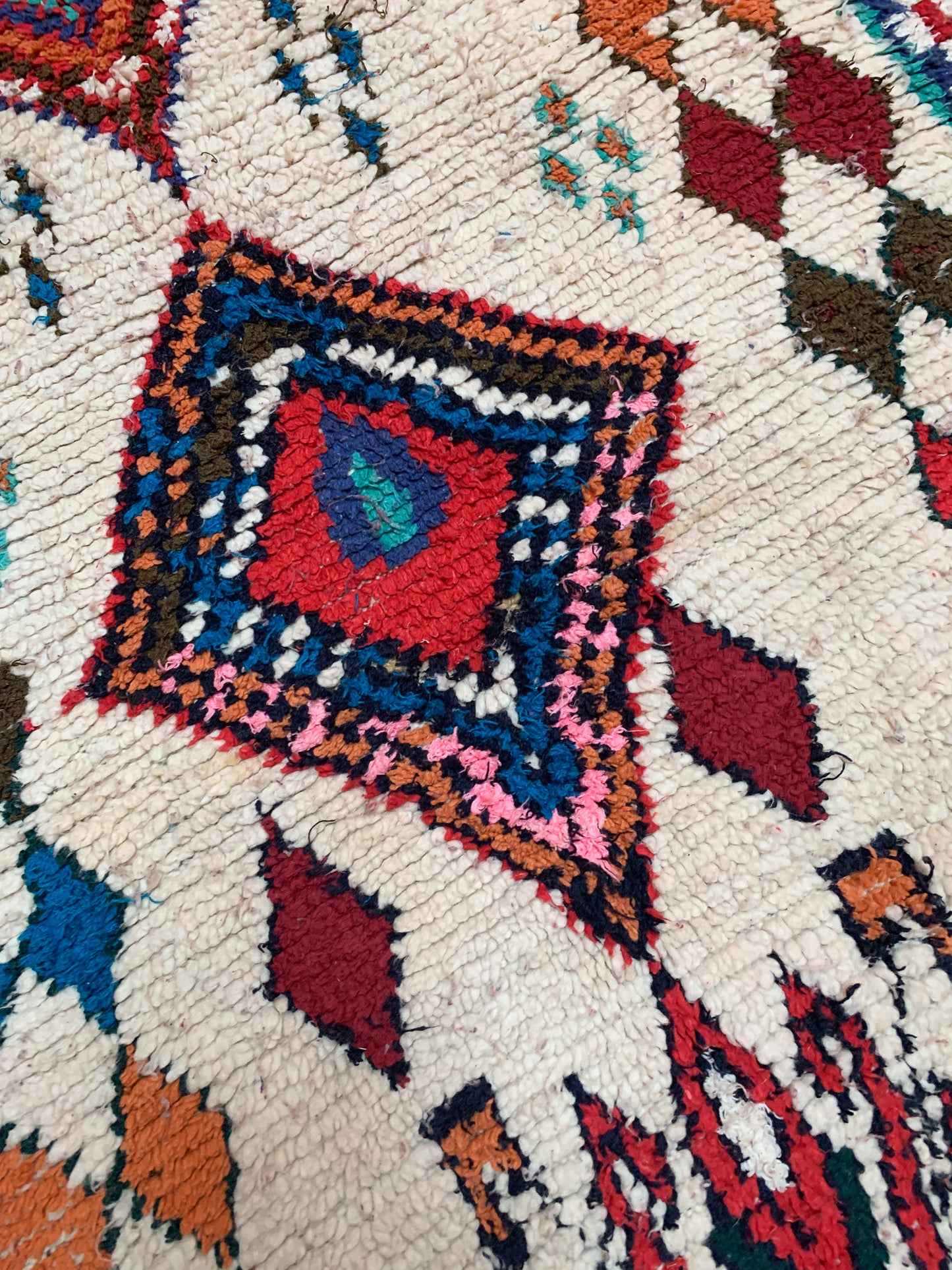 Vintage Moroccan Berber Area Rug No. A1151 - 4' x 7.7'