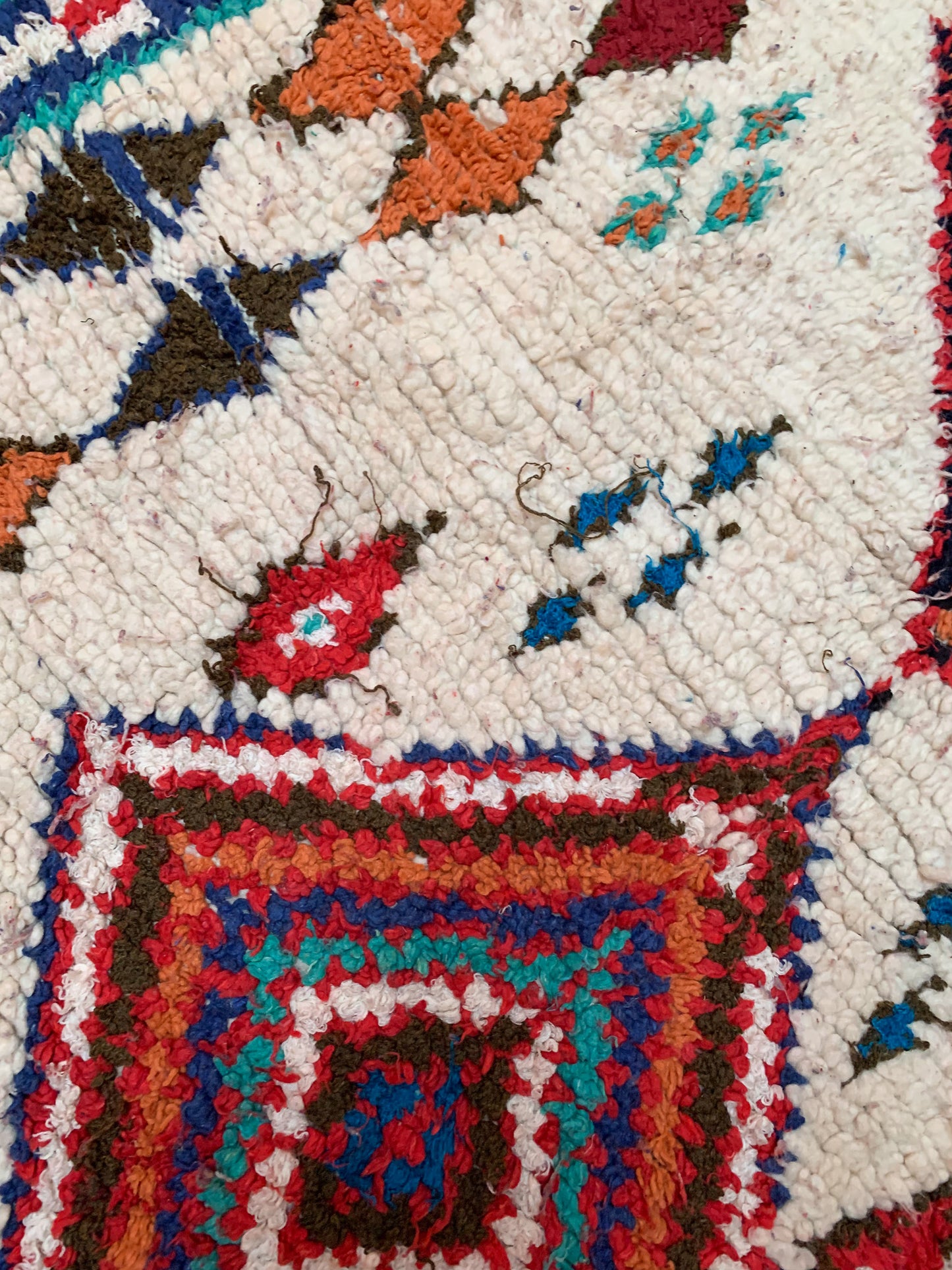 Vintage Moroccan Berber Area Rug No. A1151 - 4' x 7.7'