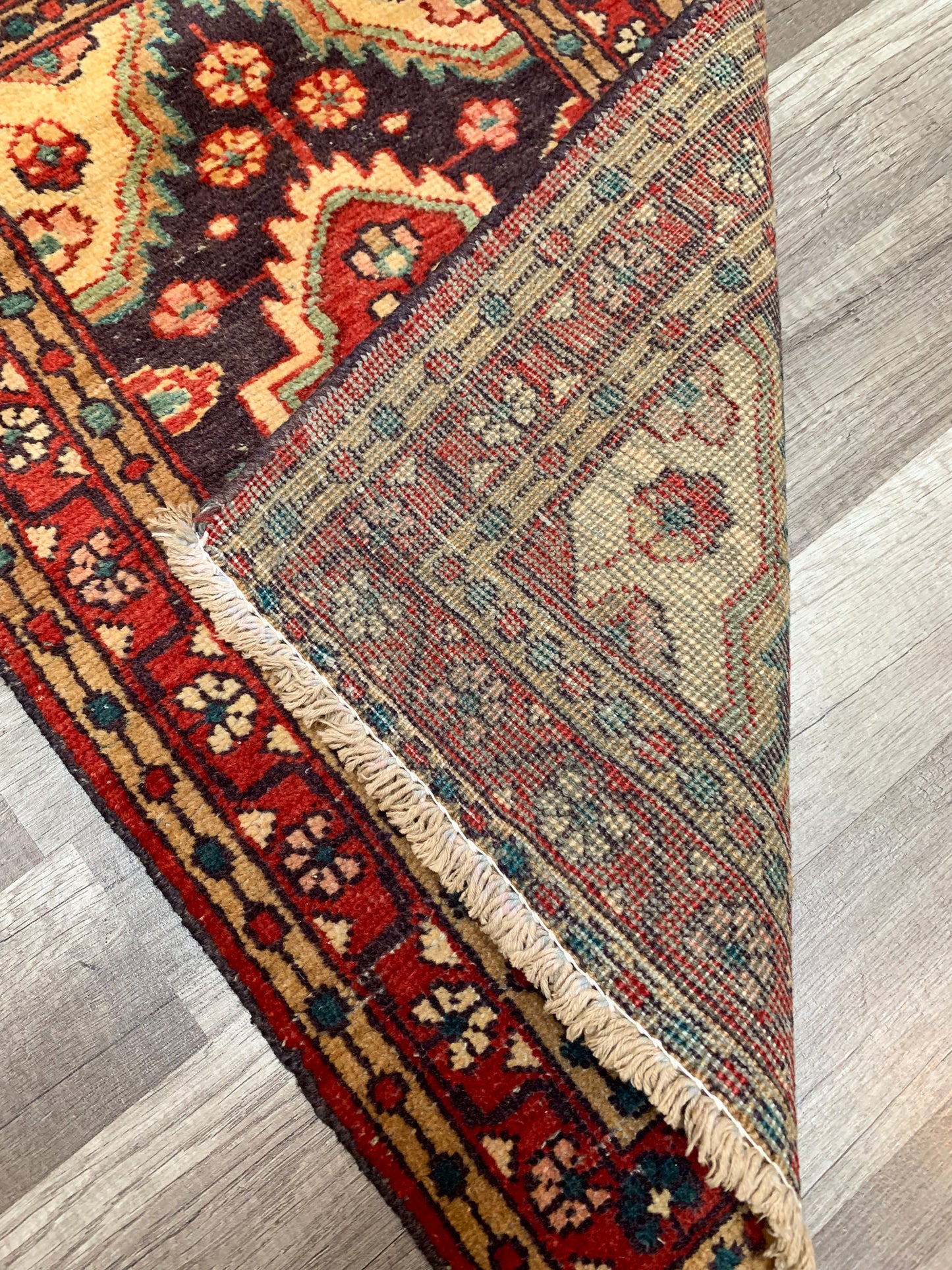 Vintage Persian Mini Rug 1.7'x2.6' - No. 640