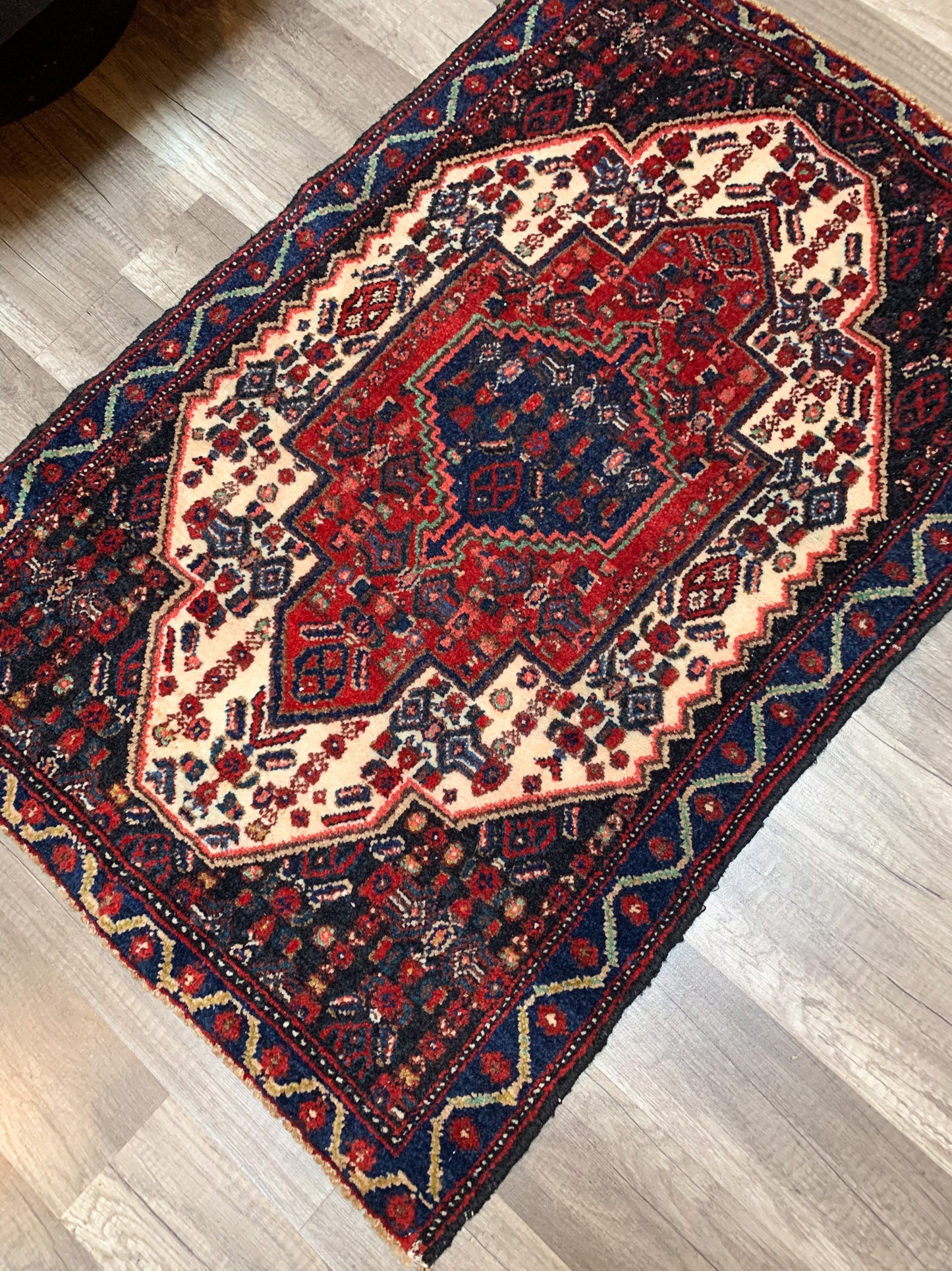 Vintage Persian Mini Rug 2.1'x3.1' - No. 641