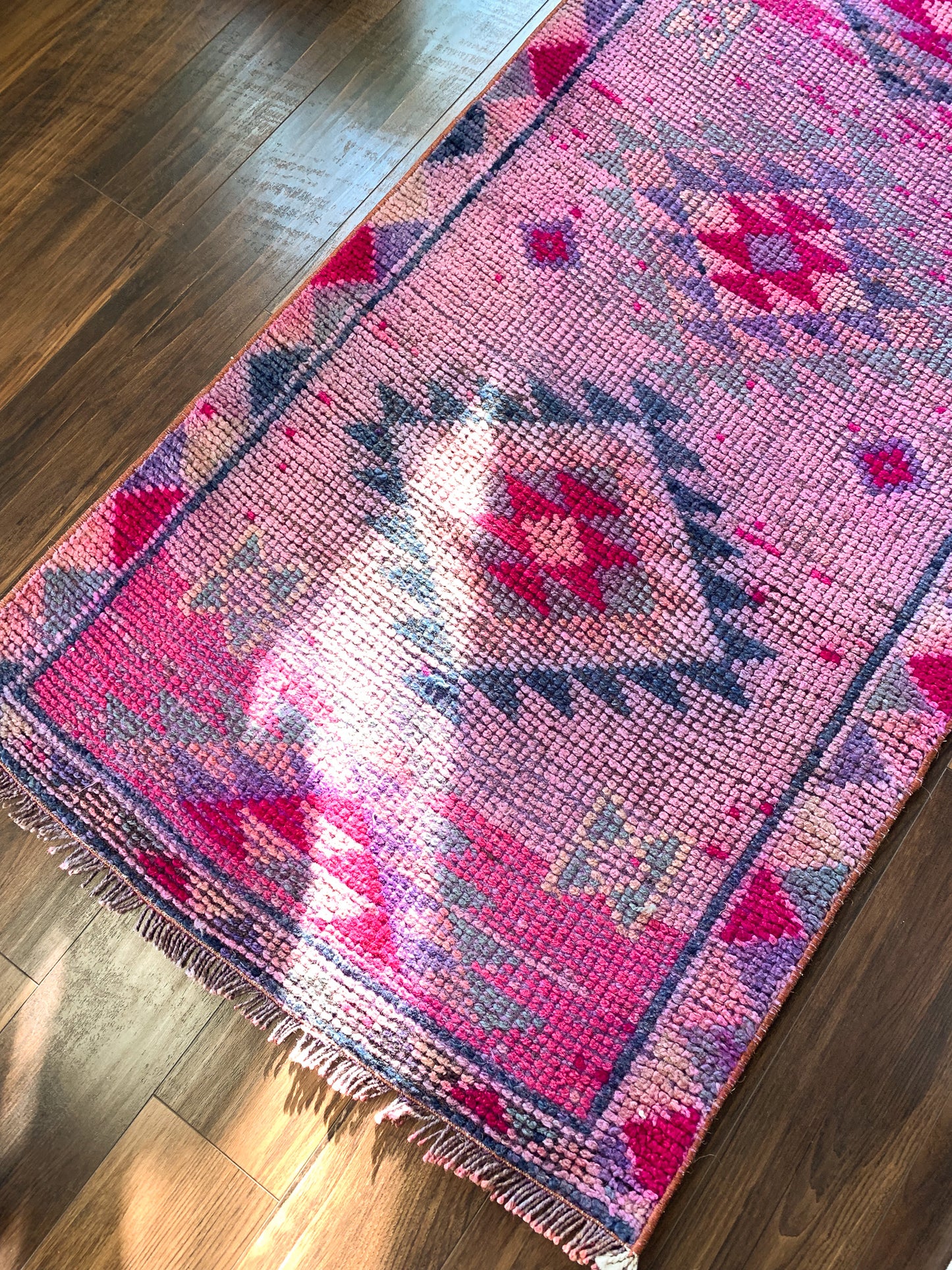 Reserved for Melissa - R1098 - 2.6' x 11.8' Vintage Turkish Herki Runner Rug