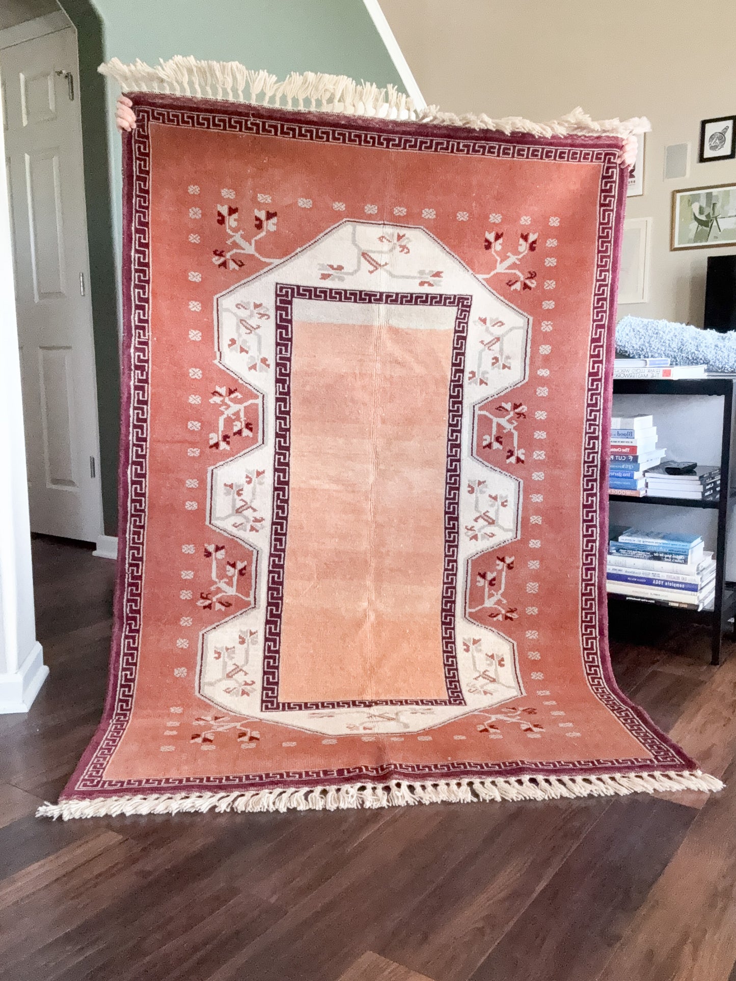 Vintage Turkish Area Rug No. A1225 - 4’x6.3’