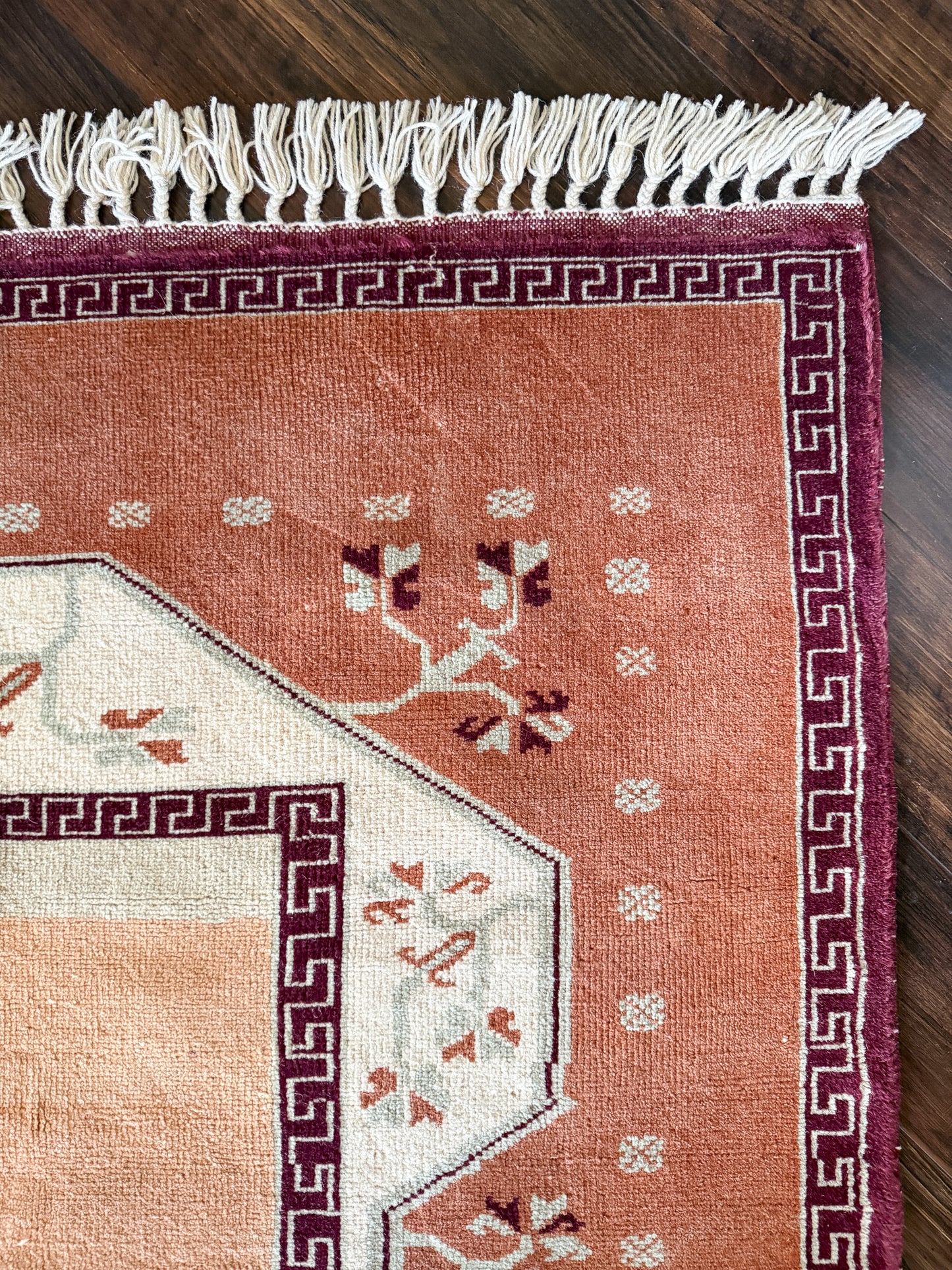 Vintage Turkish Area Rug No. A1225 - 4’x6.3’
