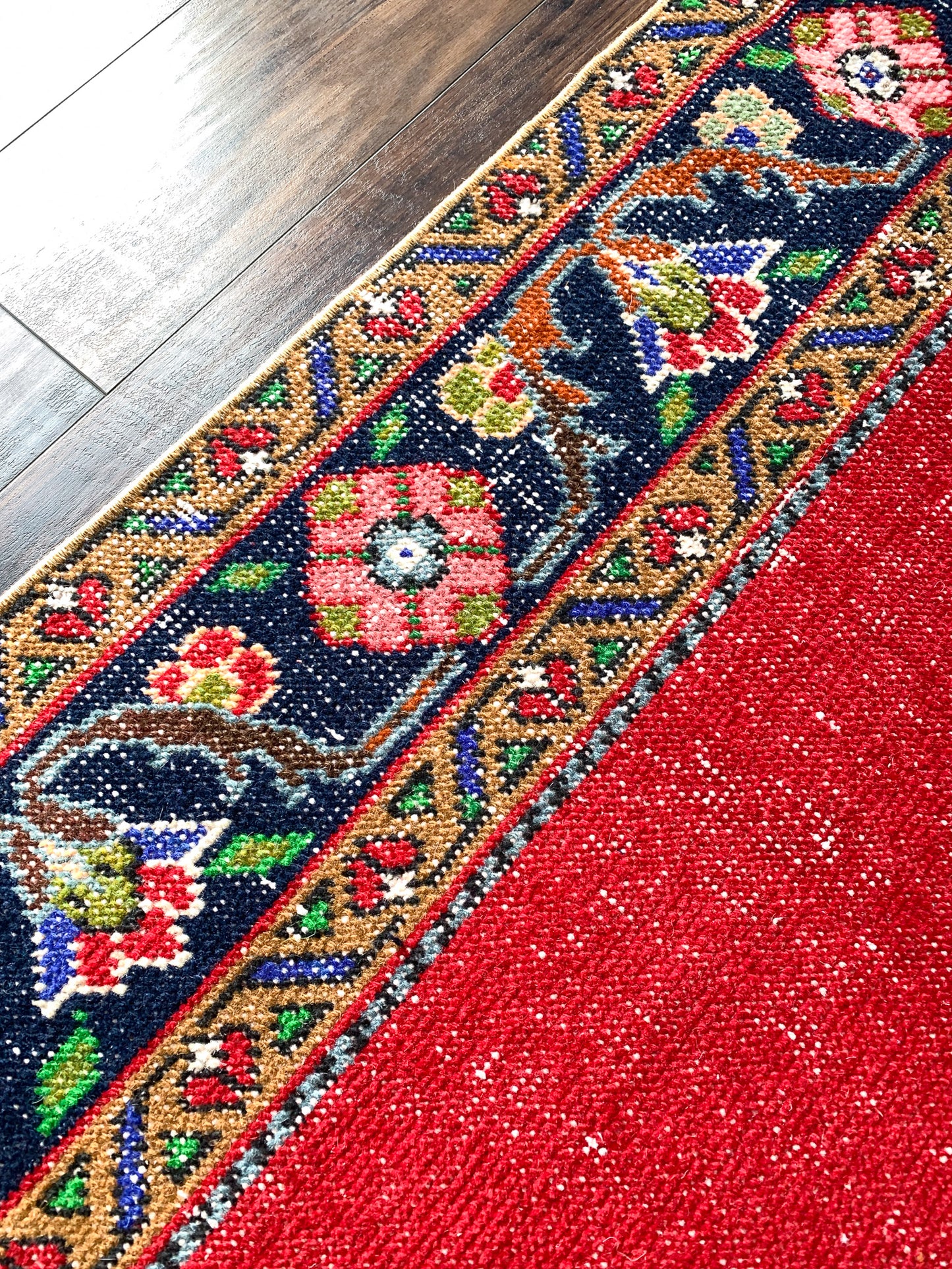 Reserved for Kathy - A1100 - 4.6' x 10.7' Vintage Turkish Area Rug