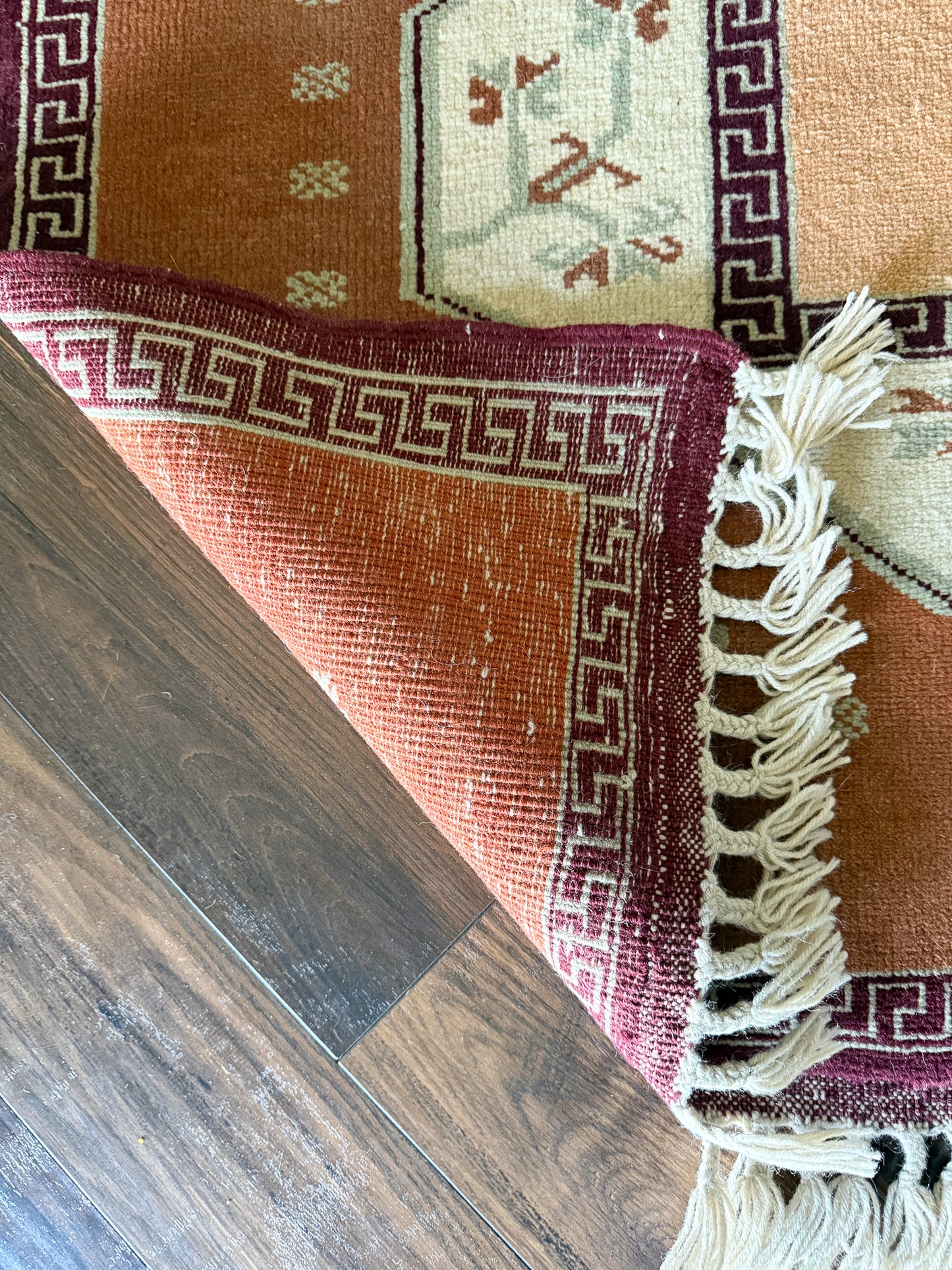 Vintage Turkish Area Rug No. A1225 - 4’x6.3’
