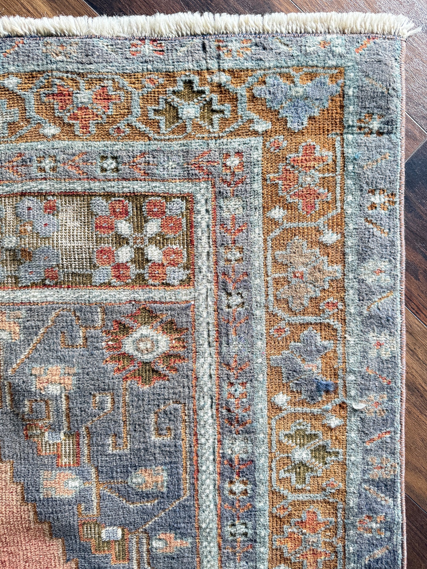 Vintage Turkish Area Rug No. A1227 - 3.4'x6.6'