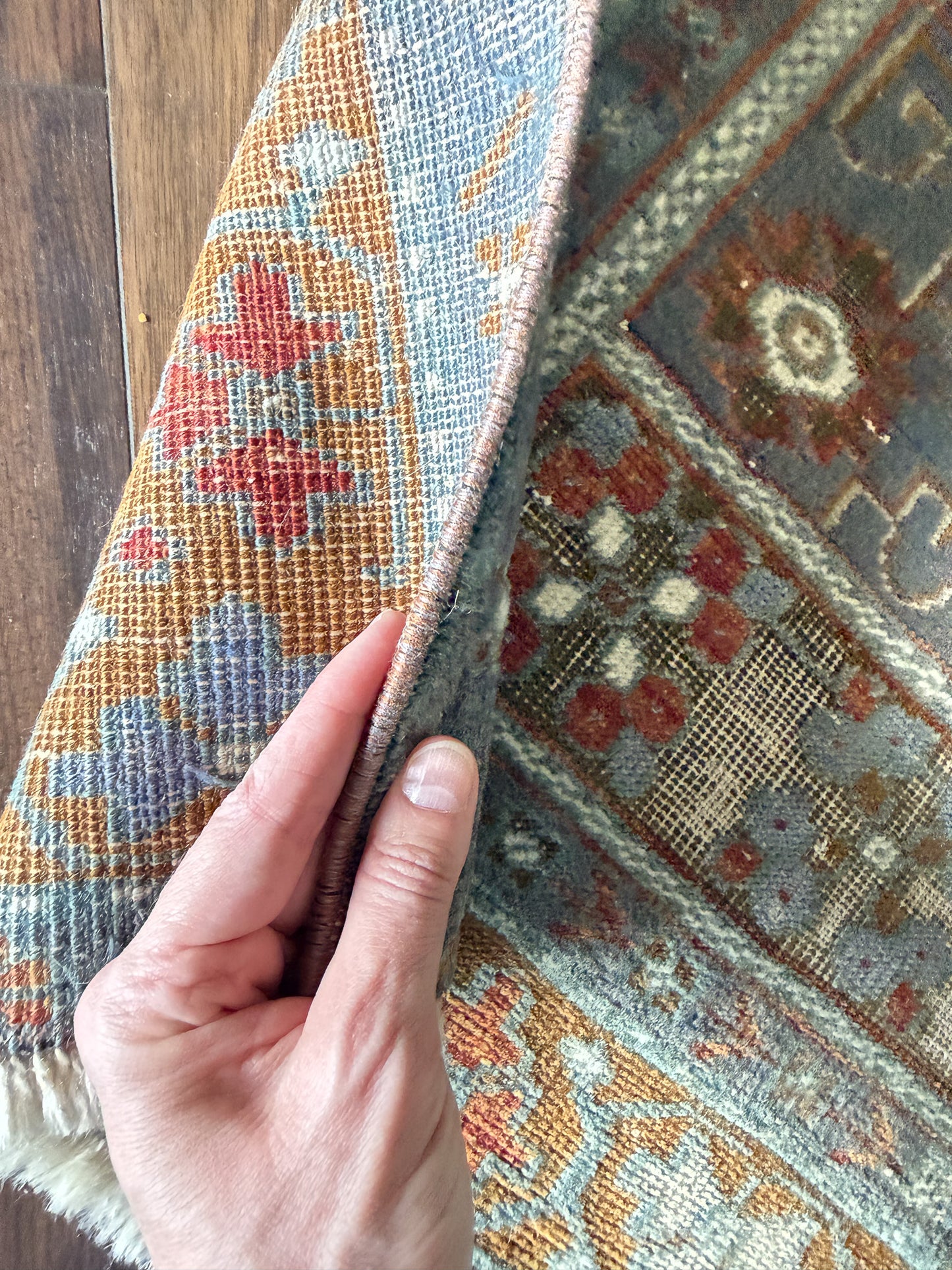 Vintage Turkish Area Rug No. A1227 - 3.4'x6.6'