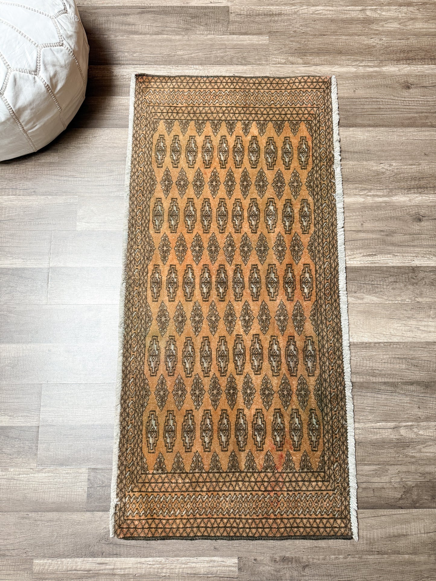 Vintage Afghan Mini Rug 2’x4.1' - No. 734