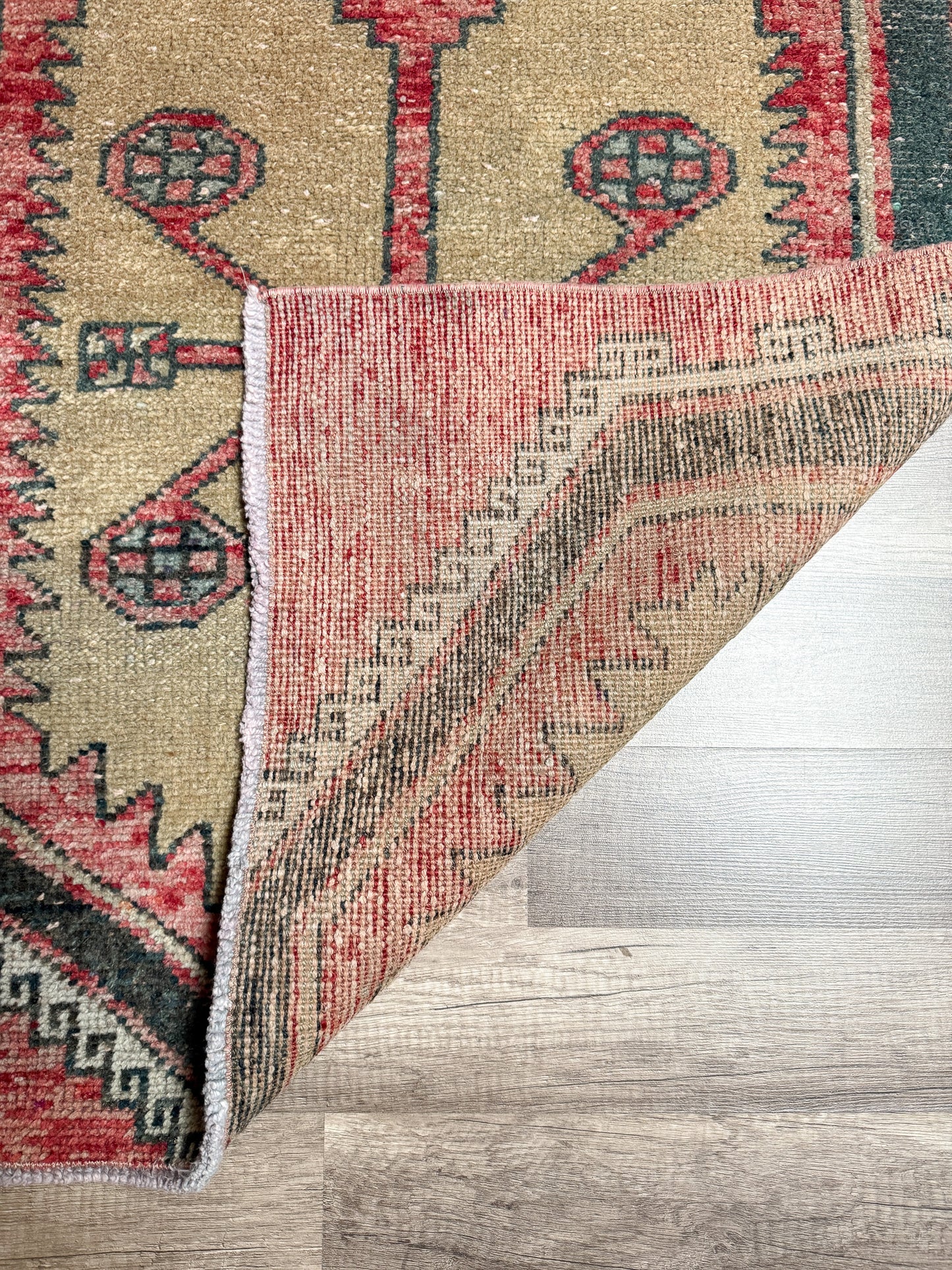 Vintage Turkish Runner Rug No. R1228 - 2.7’x6.9’