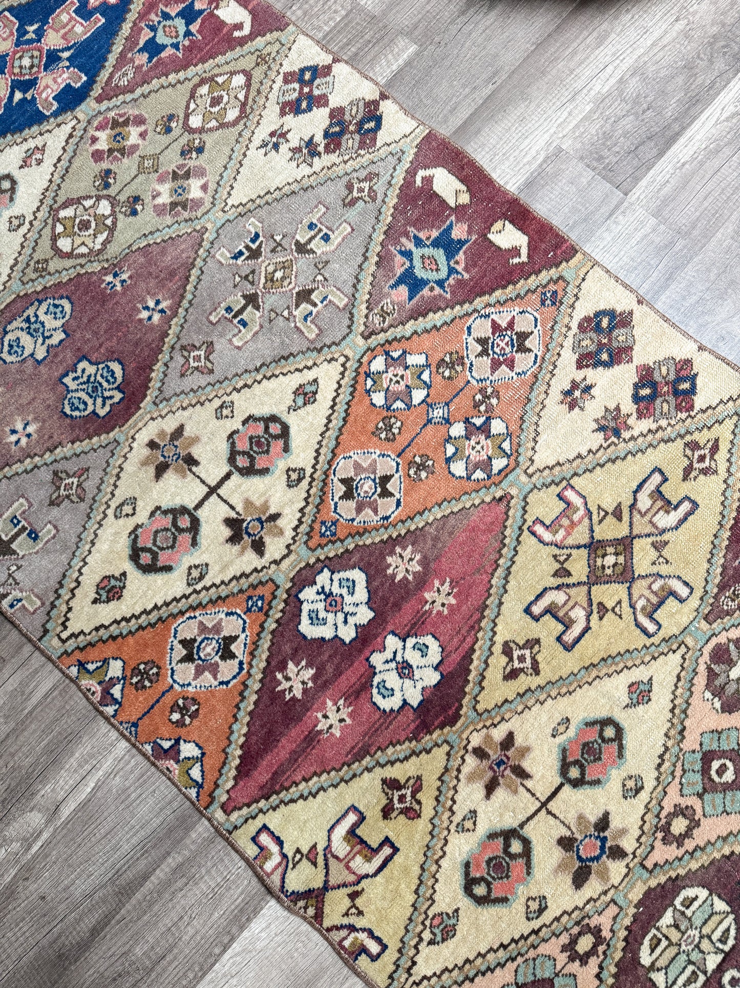 Vintage Turkish Runner Rug No. R1229 - 2.4’x9.6’