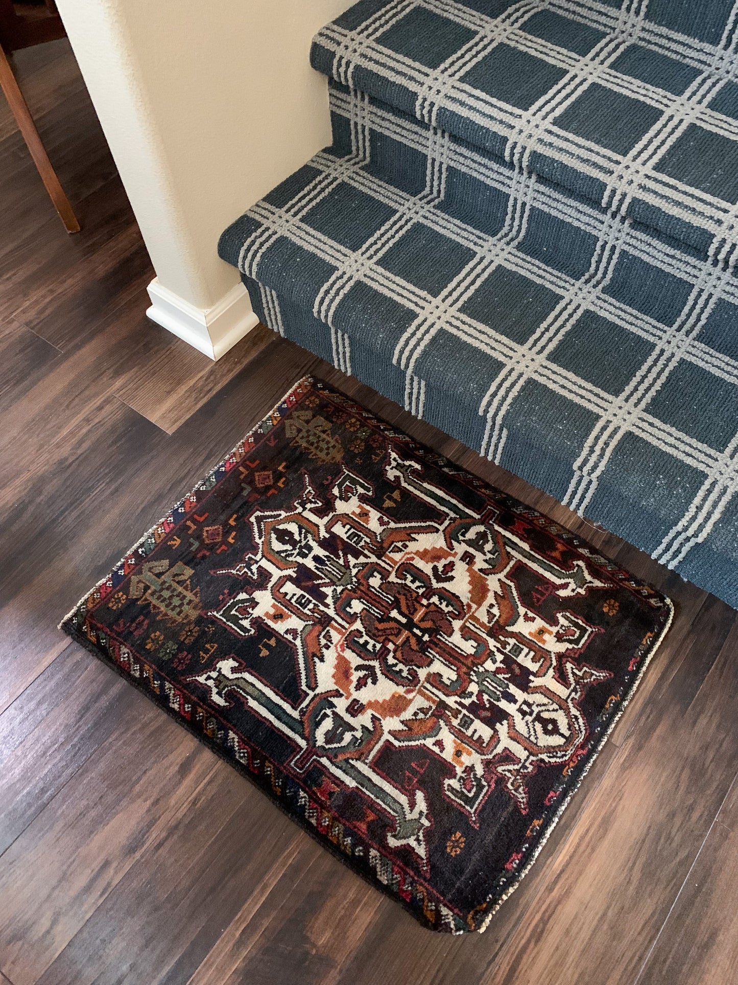 Vintage Persian Mini Rug 1.8'x2.3' - No. 645