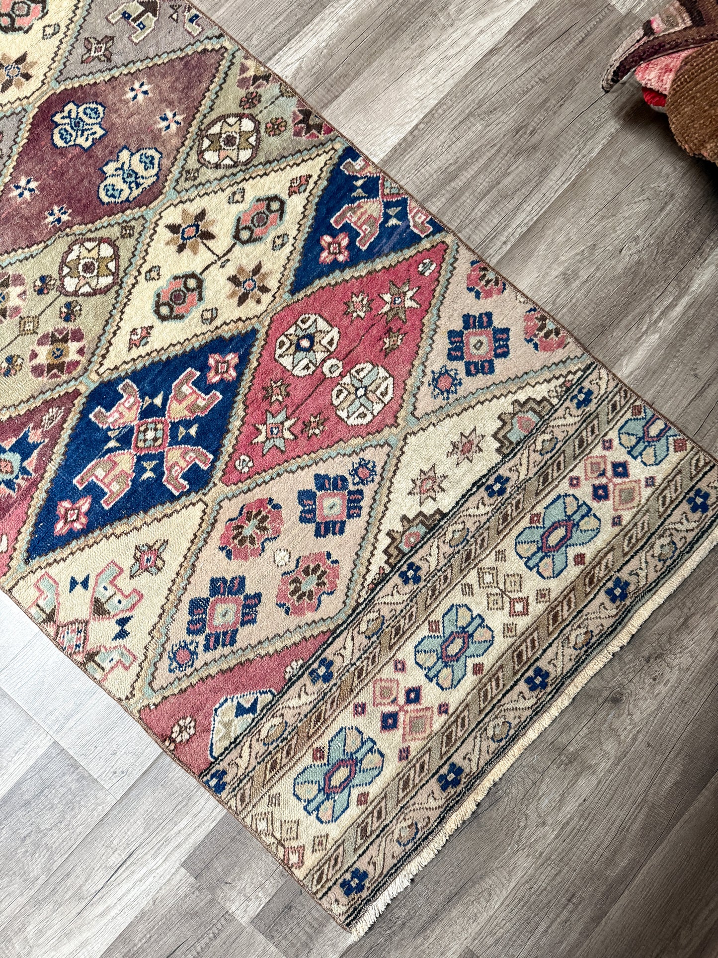 Vintage Turkish Runner Rug No. R1229 - 2.4’x9.6’