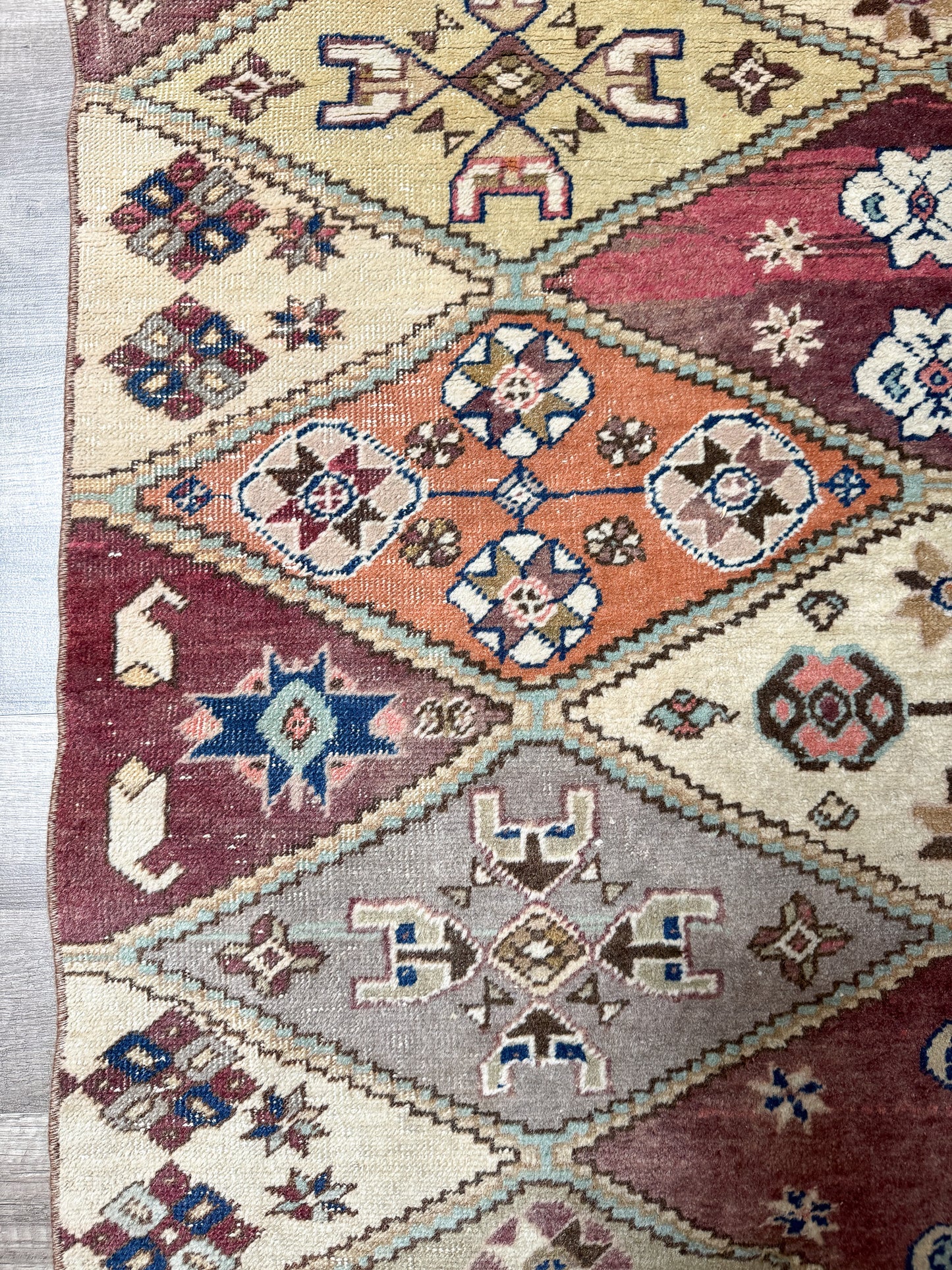Vintage Turkish Runner Rug No. R1229 - 2.4’x9.6’