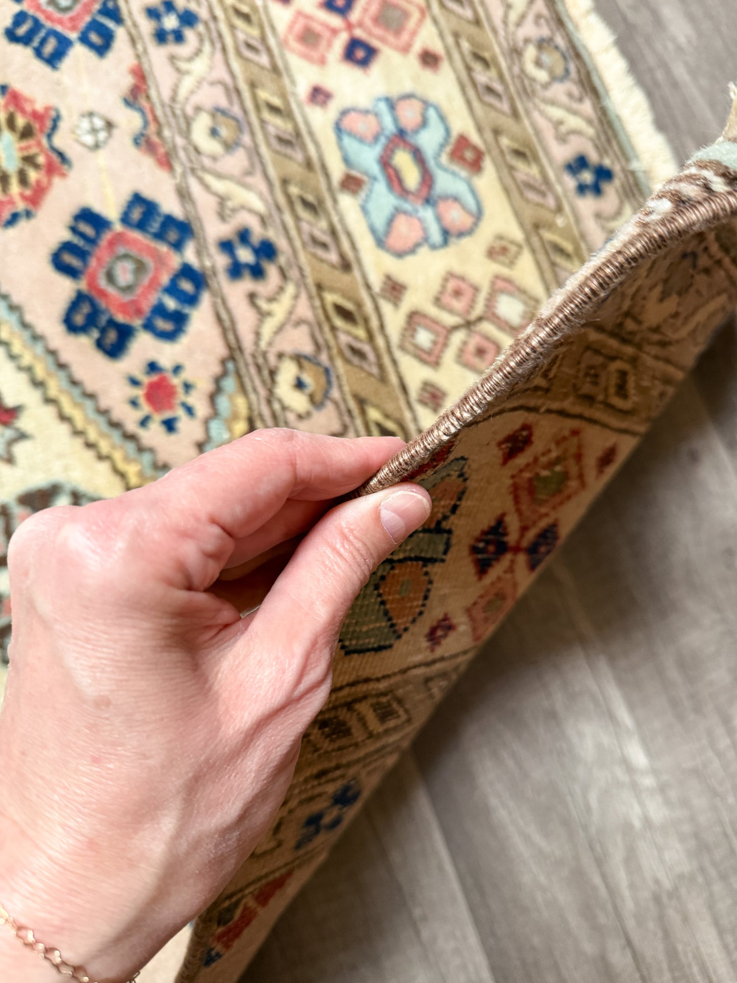Vintage Turkish Runner Rug No. R1229 - 2.4’x9.6’