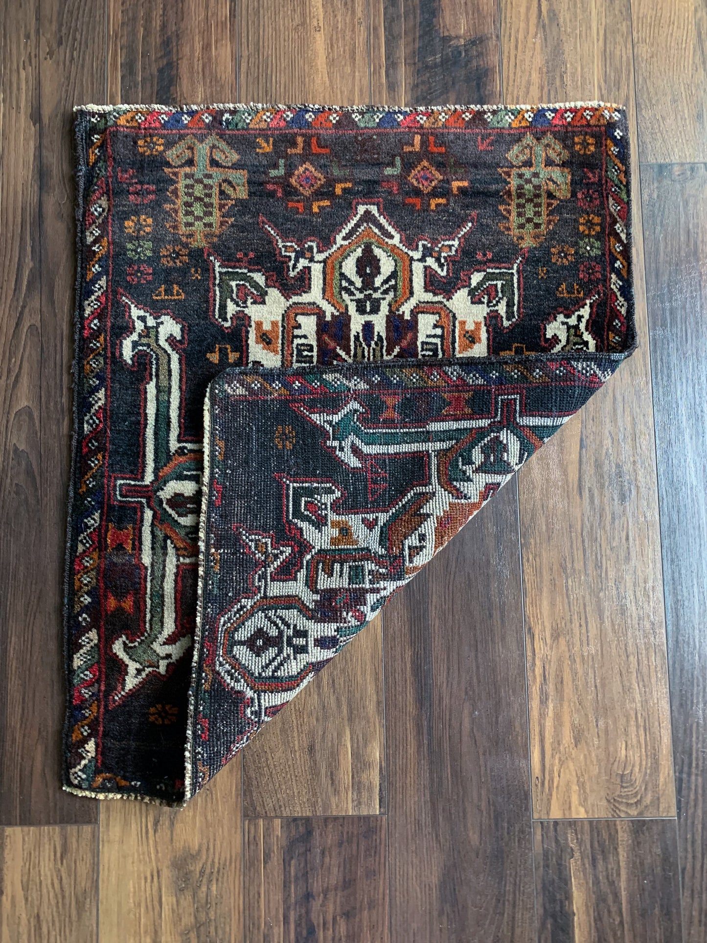 Vintage Persian Mini Rug 1.8'x2.3' - No. 645