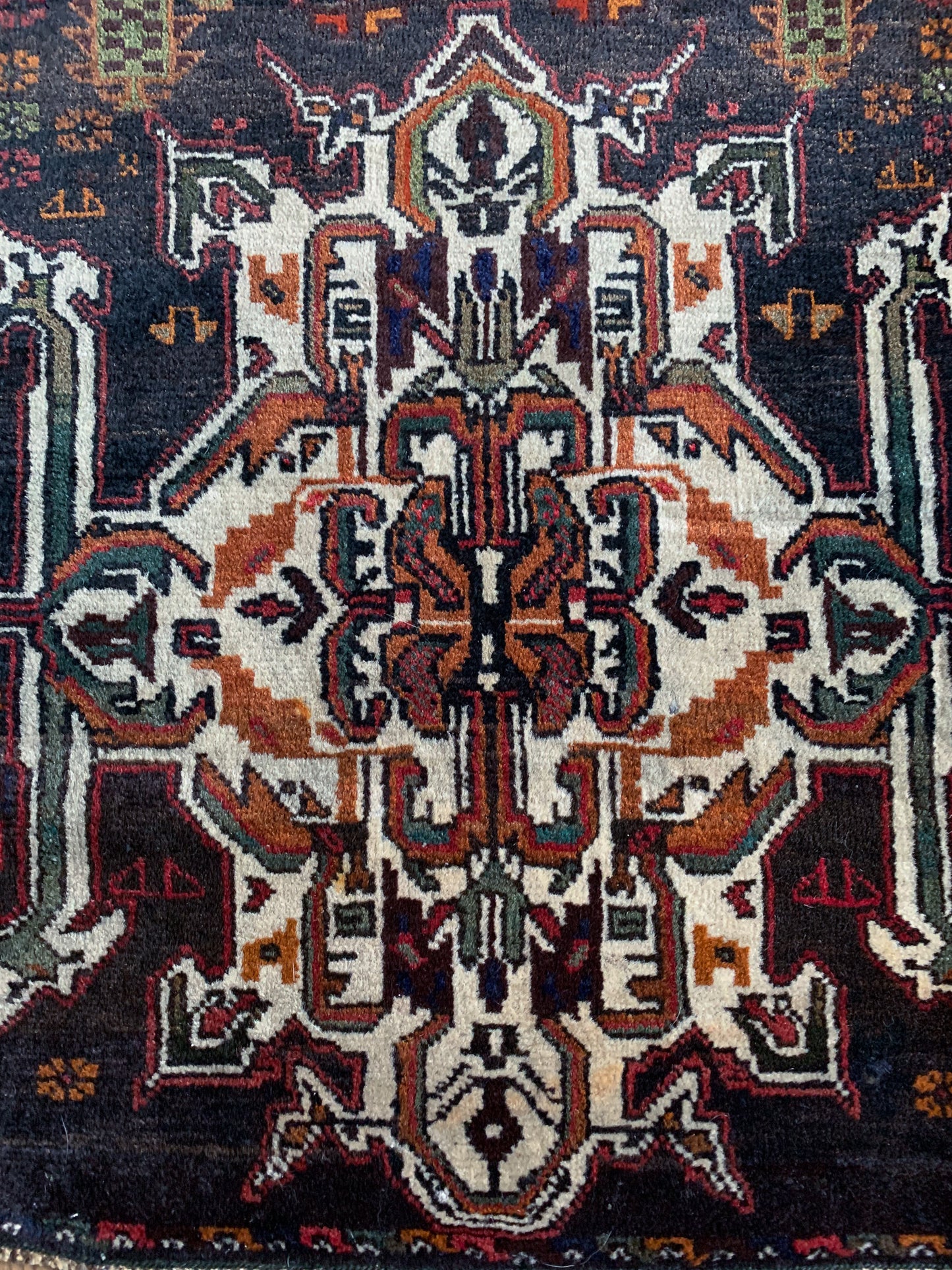 Vintage Persian Mini Rug 1.8'x2.3' - No. 645